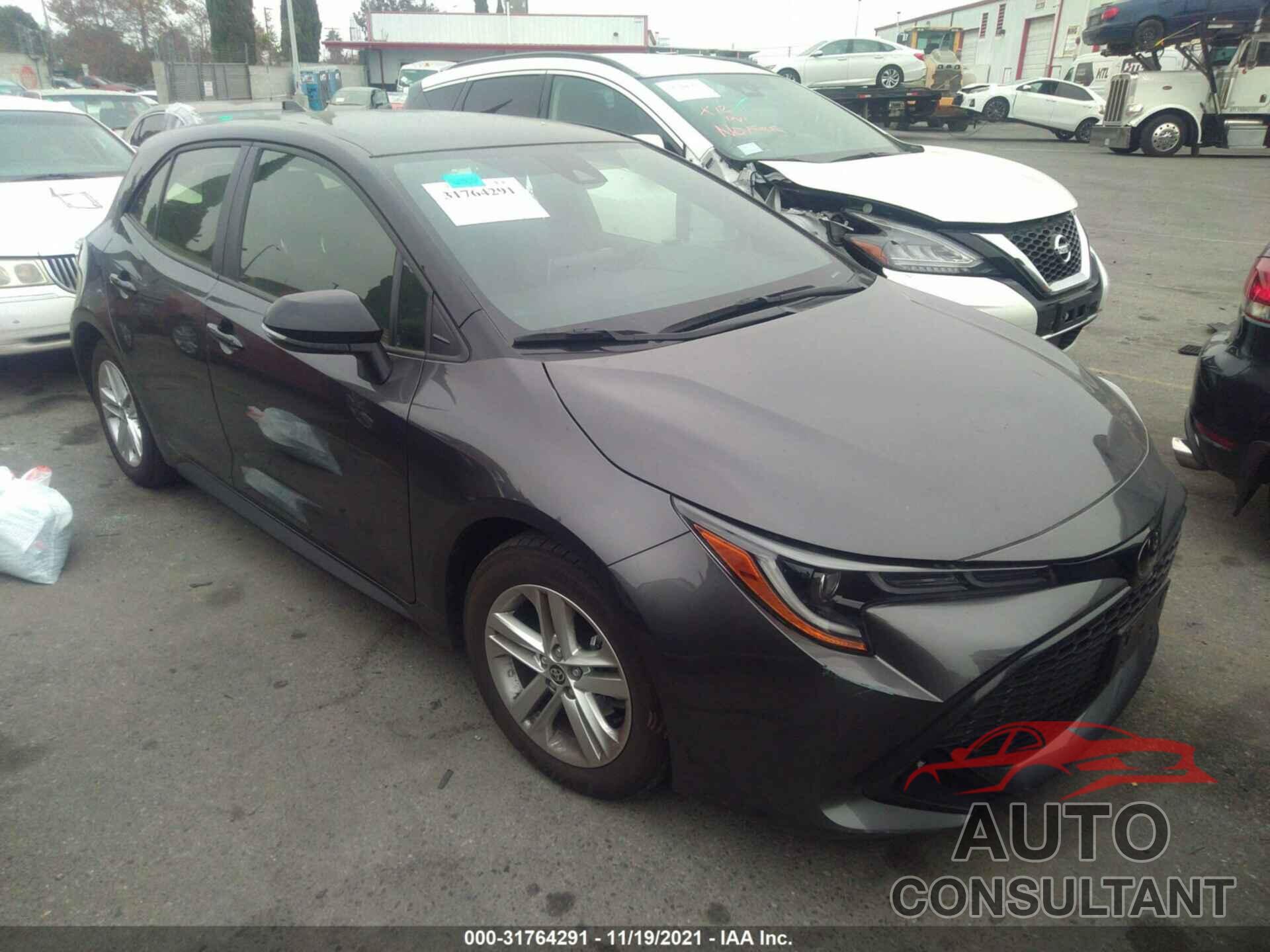 TOYOTA COROLLA HATCHBACK 2021 - JTND4MBEXM3129756