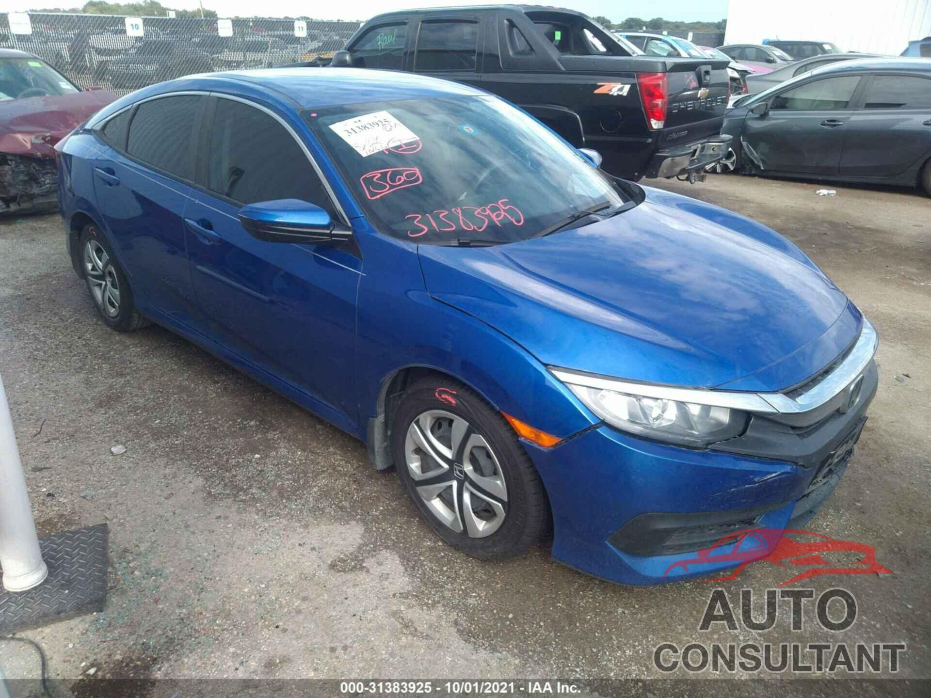 HONDA CIVIC SEDAN 2018 - 19XFC2F55JE007566