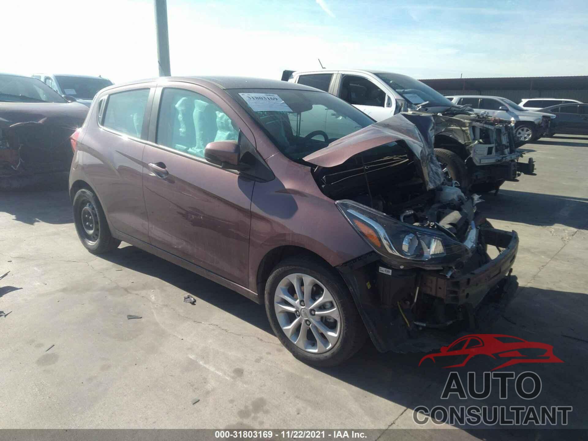 CHEVROLET SPARK 2021 - KL8CD6SA9MC716645