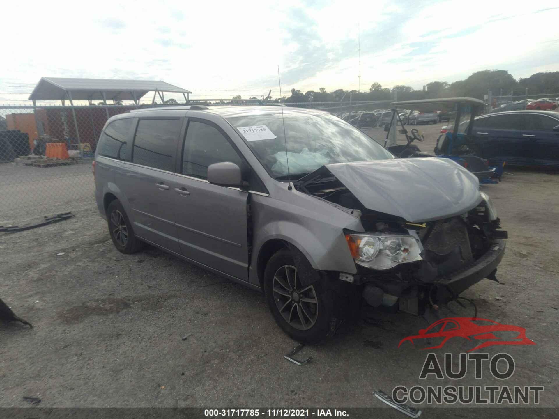 DODGE GRAND CARAVAN 2017 - 2C4RDGCG4HR860756