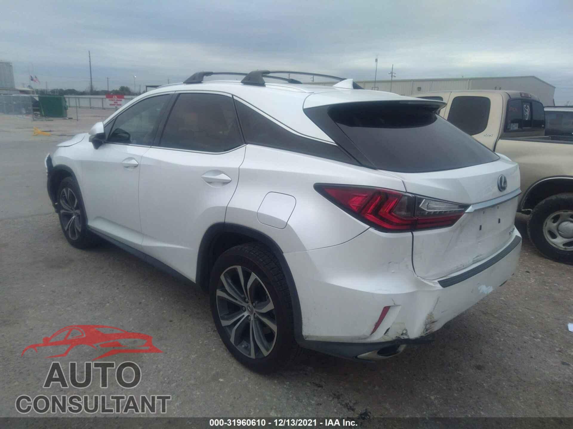 LEXUS RX 2017 - 2T2ZZMCA1HC088935