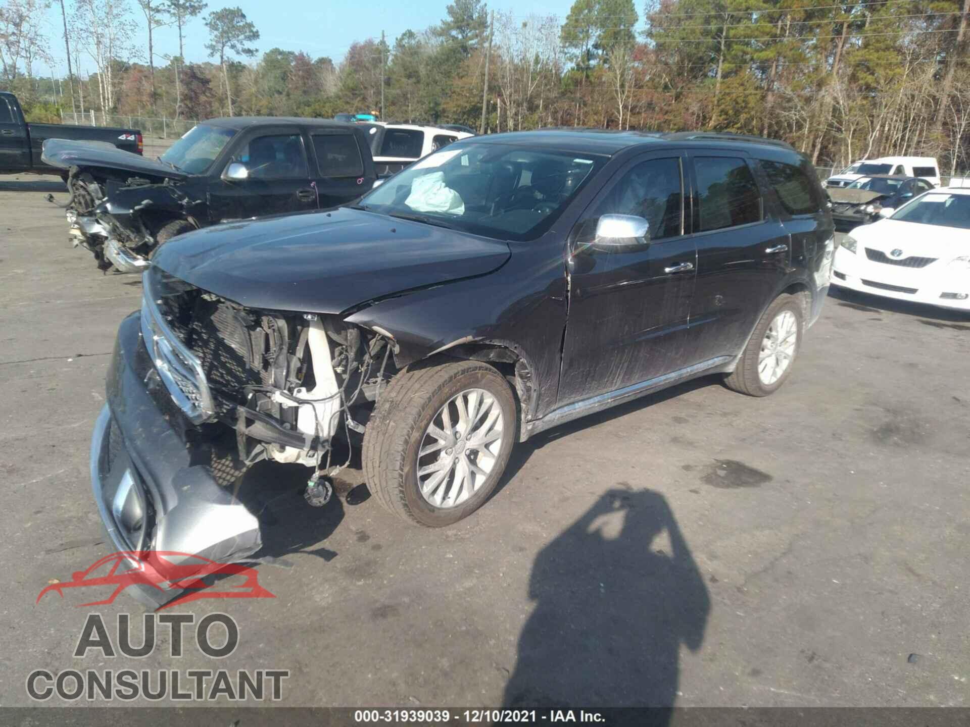 DODGE DURANGO 2017 - 1C4RDHAG3HC622060