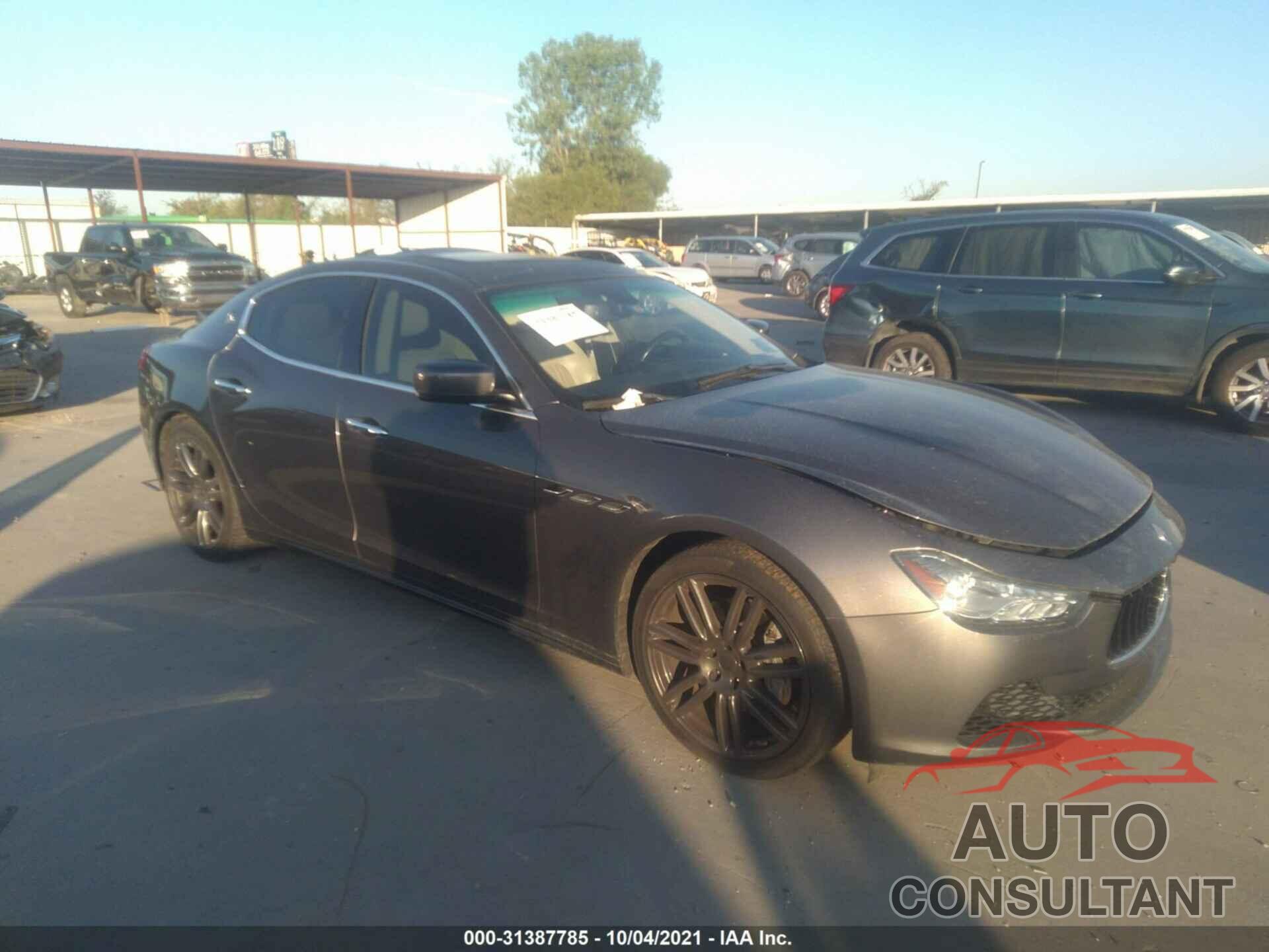 MASERATI GHIBLI 2016 - ZAM57XSA6G1178690