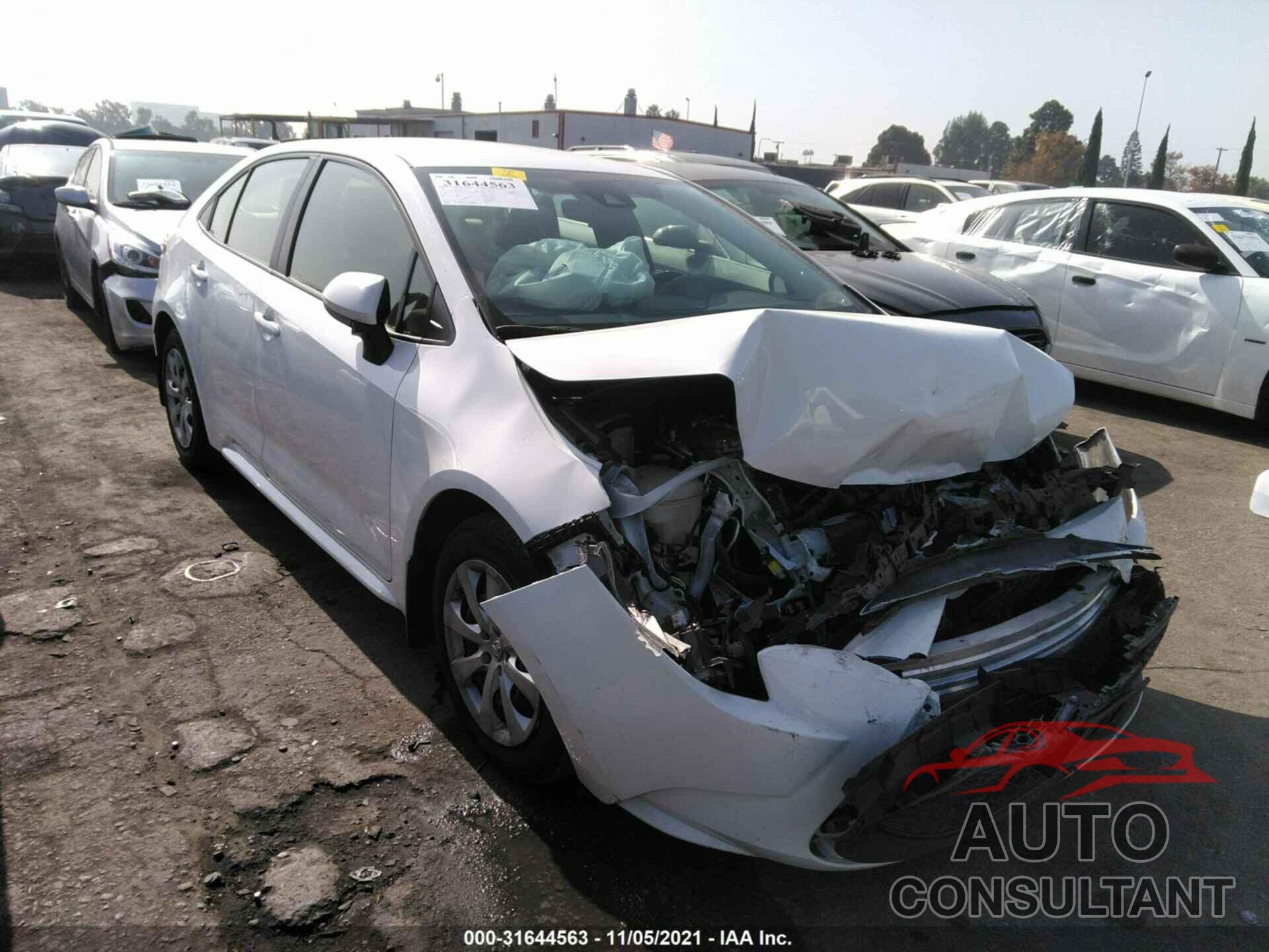 TOYOTA COROLLA 2021 - JTDEPMAE9MJ127977