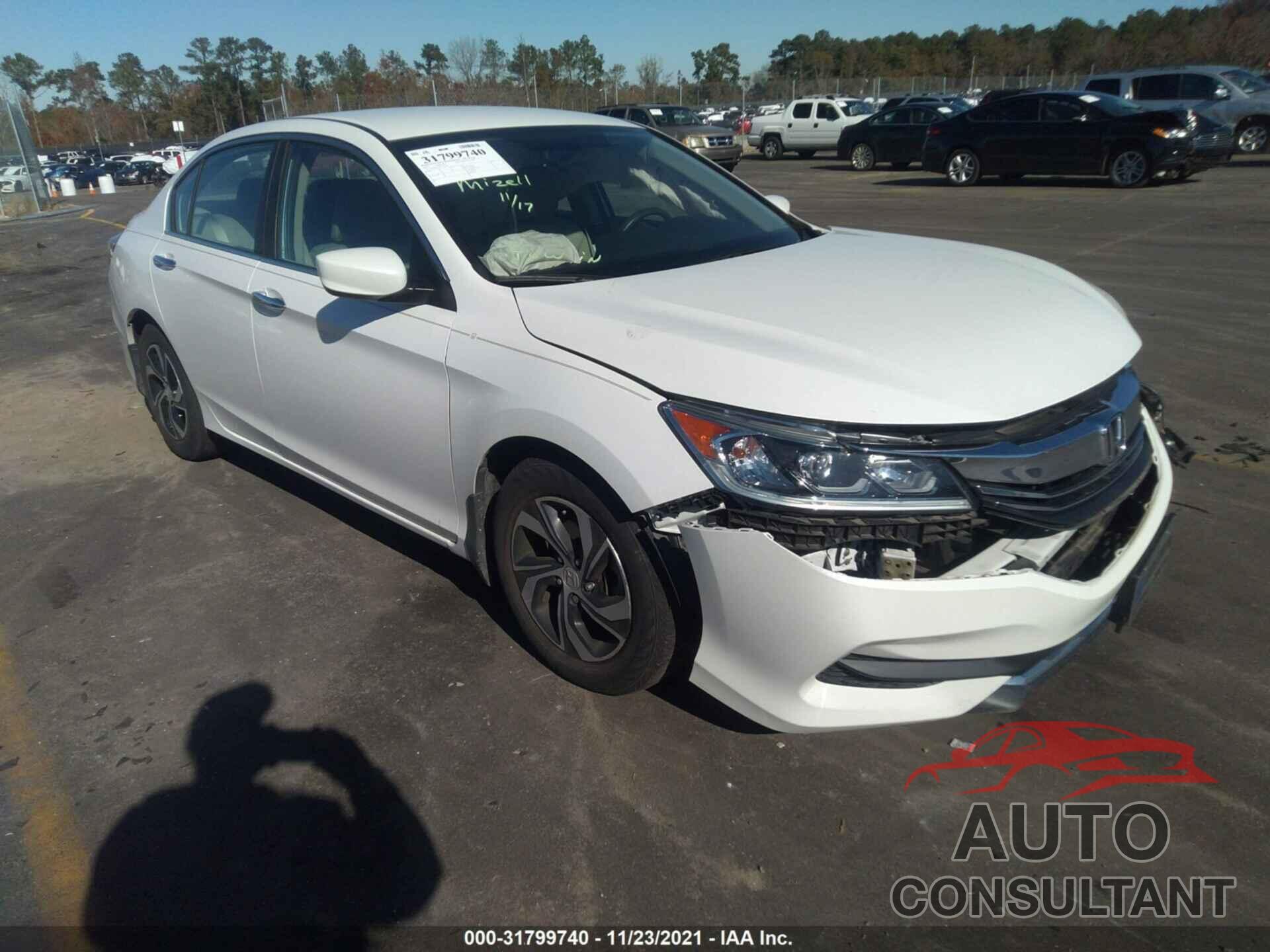 HONDA ACCORD SEDAN 2016 - 1HGCR2F32GA118105