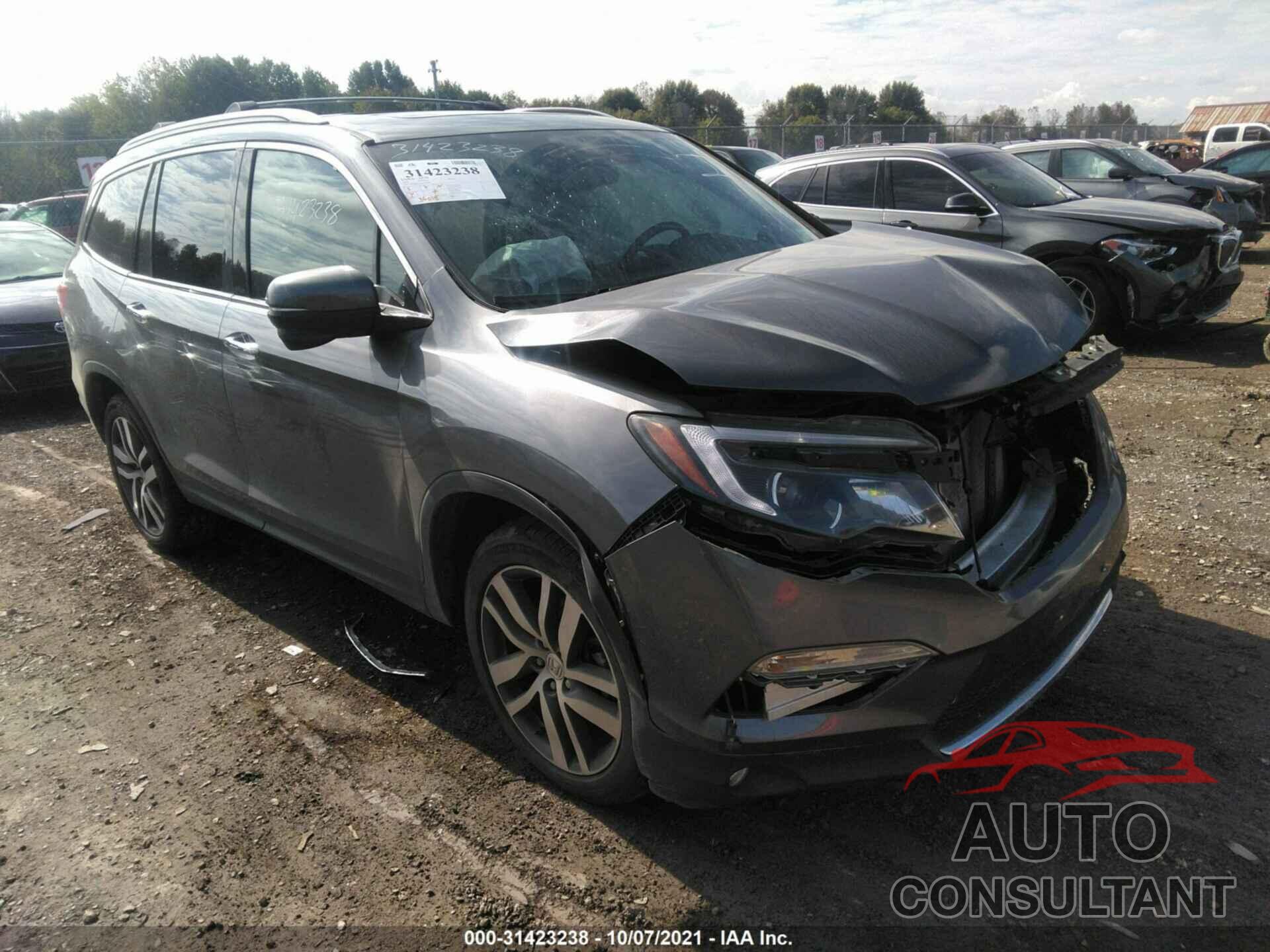 HONDA PILOT 2016 - 5FNYF6H98GB101600