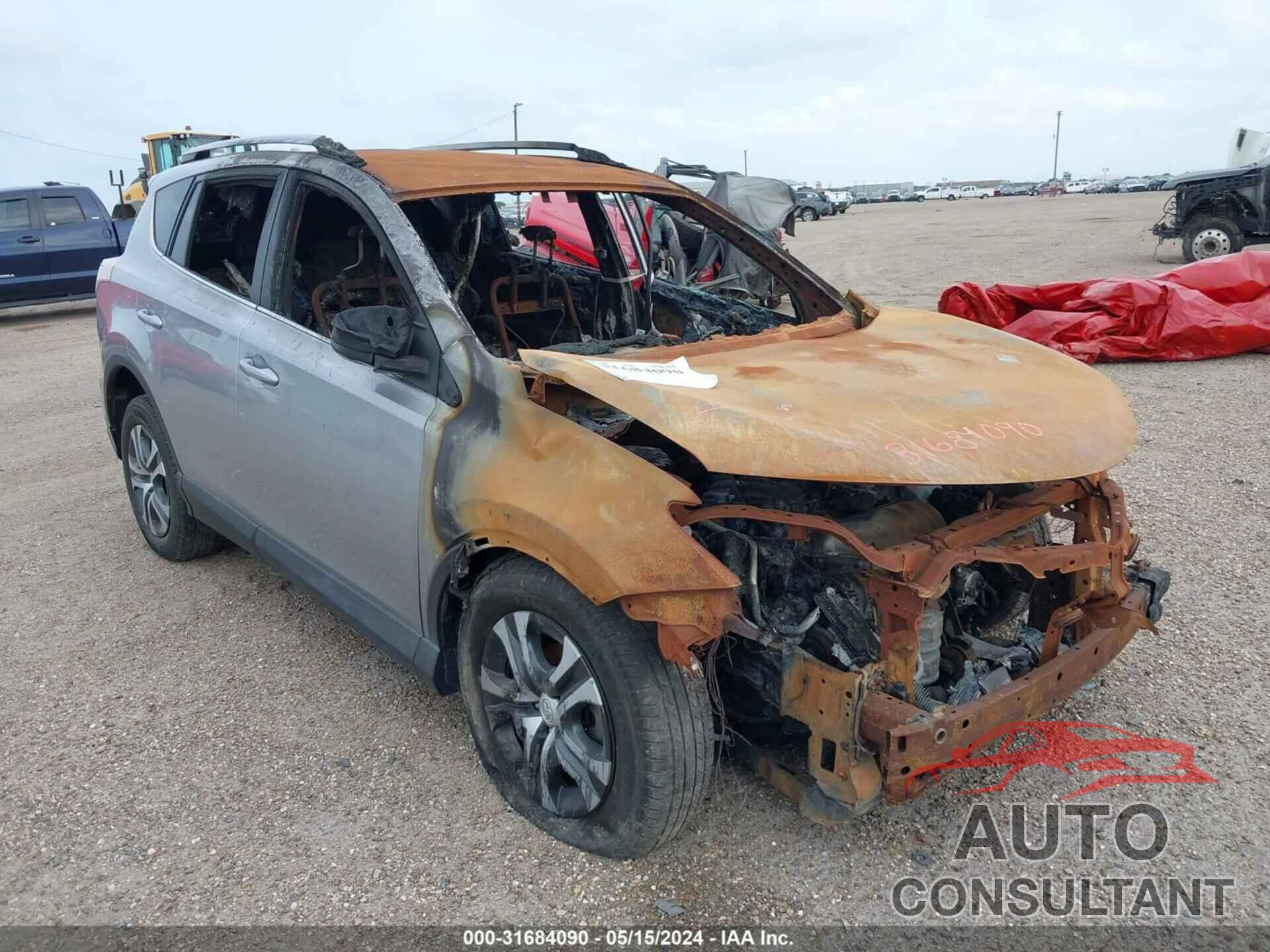 TOYOTA RAV4 2018 - 2T3ZFREV2JW426607
