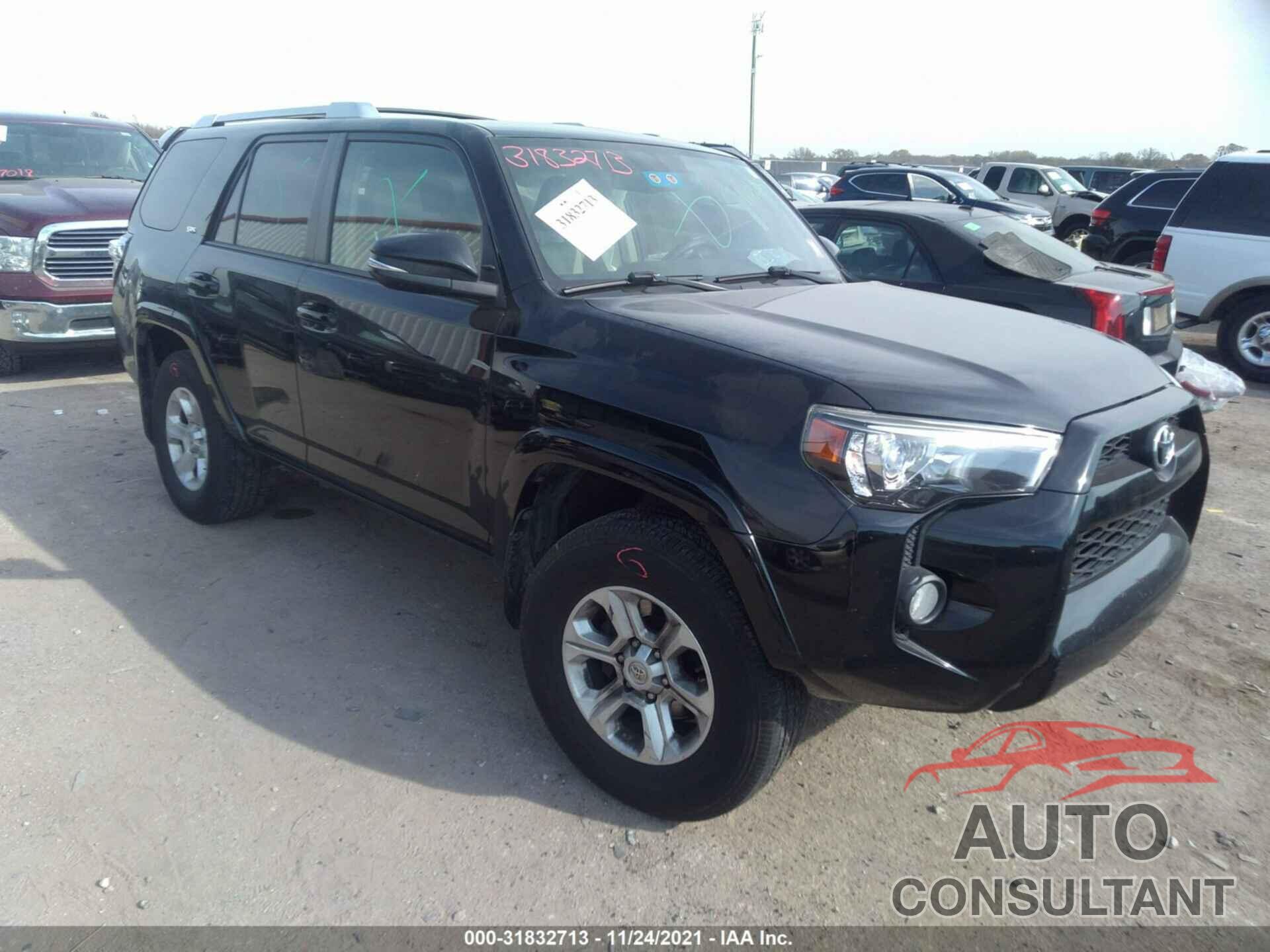 TOYOTA 4RUNNER 2016 - JTEBU5JR0G5357047