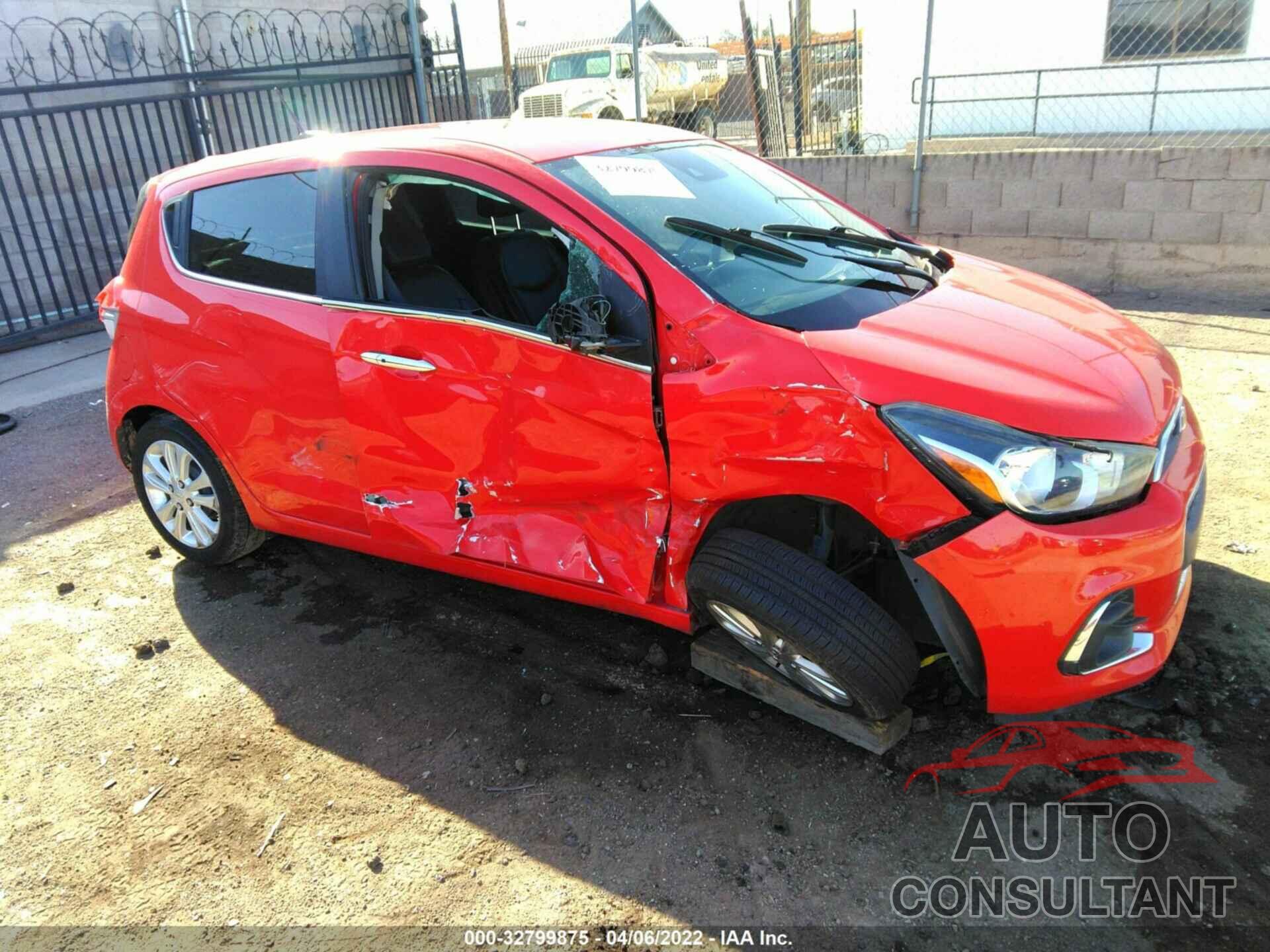 CHEVROLET SPARK 2016 - KL8CF6SA3GC603420