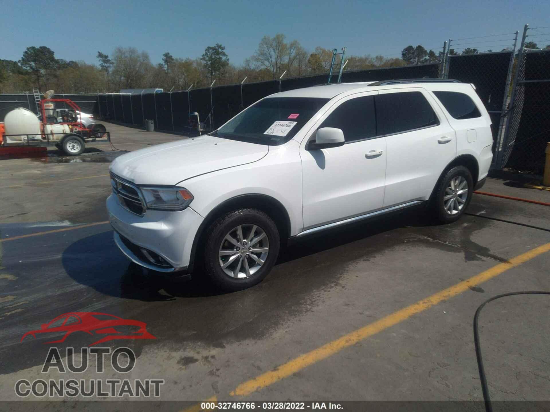 DODGE DURANGO 2016 - 1C4RDJAG6GC456087