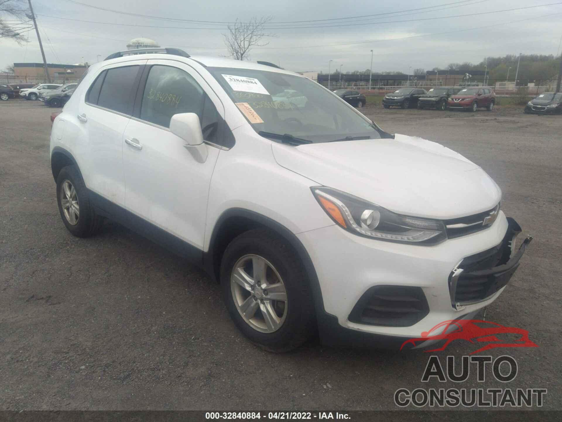 CHEVROLET TRAX 2017 - 3GNCJPSB0HL223985