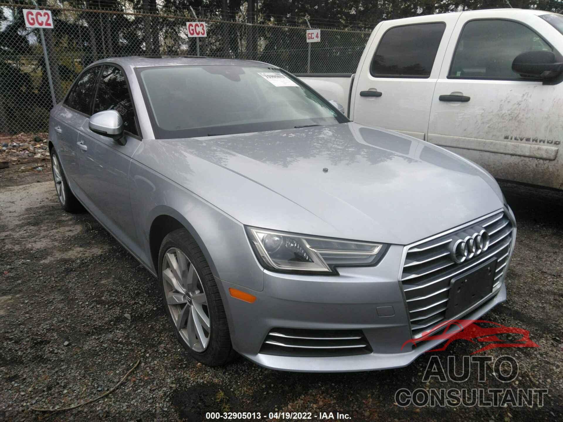 AUDI A4 2017 - WAUGNAF45HN029358