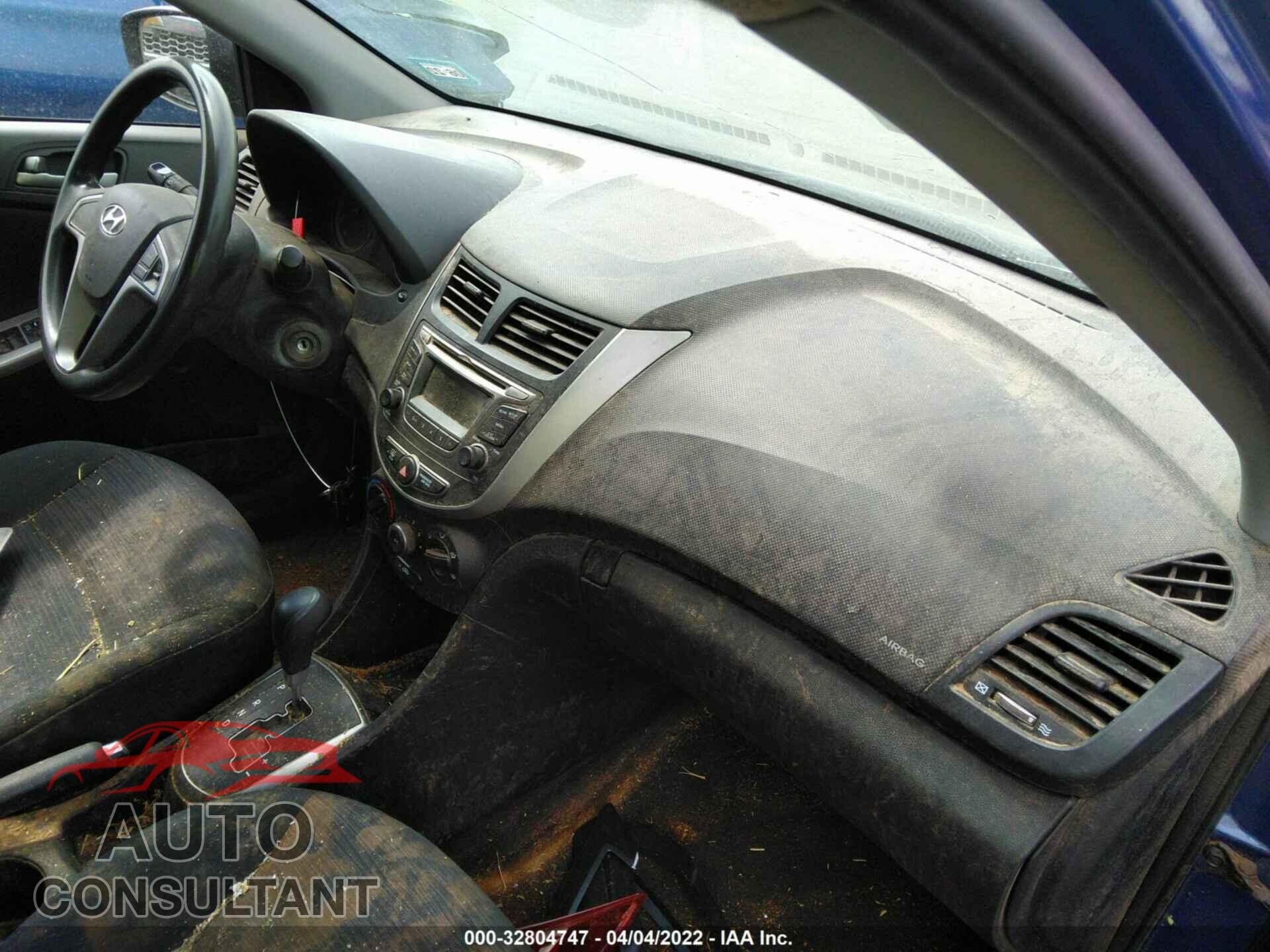 HYUNDAI ACCENT 2017 - KMHCT5AE6HU325831