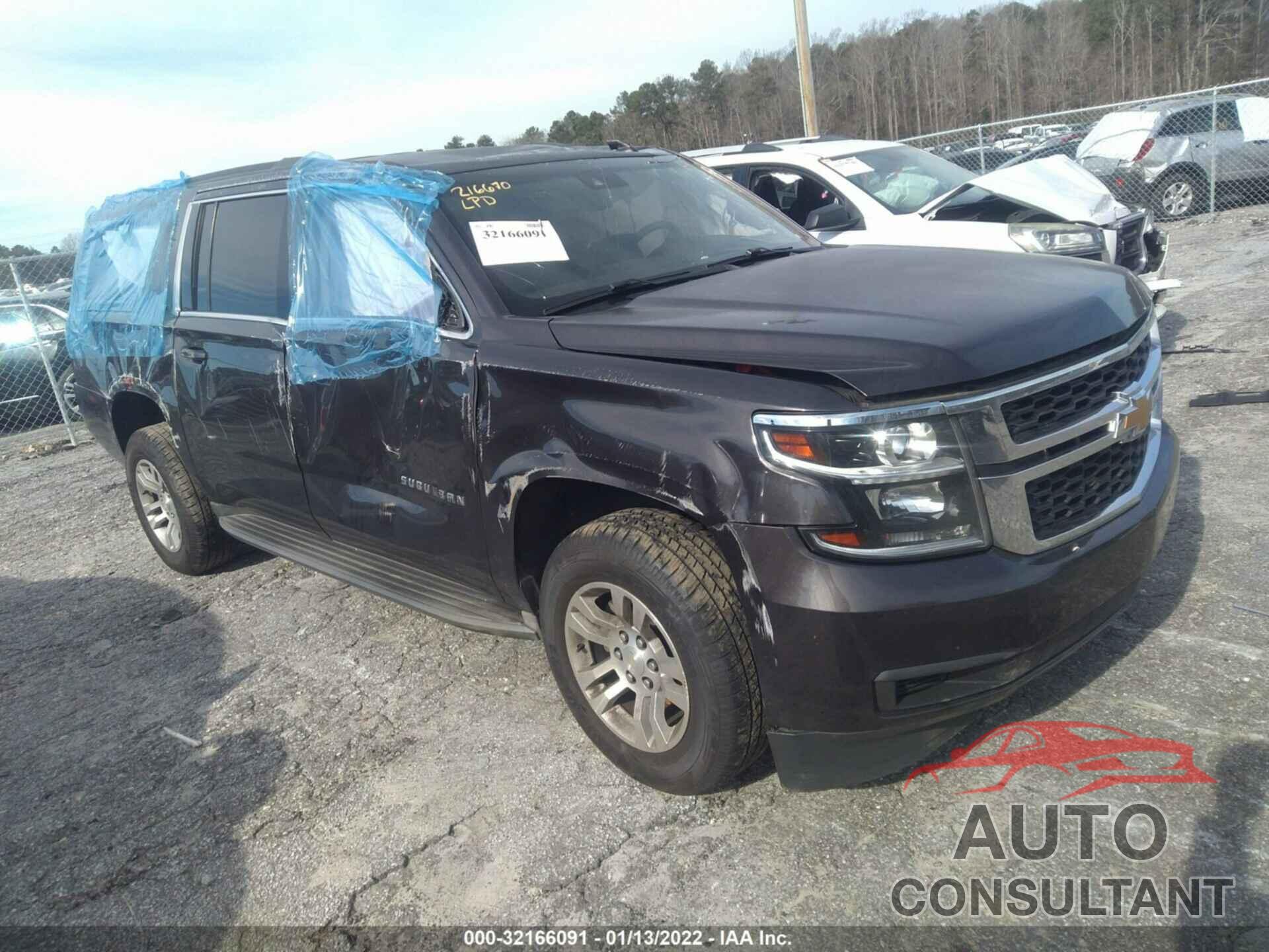 CHEVROLET SUBURBAN 2016 - 1GNSCHKC9GR103937