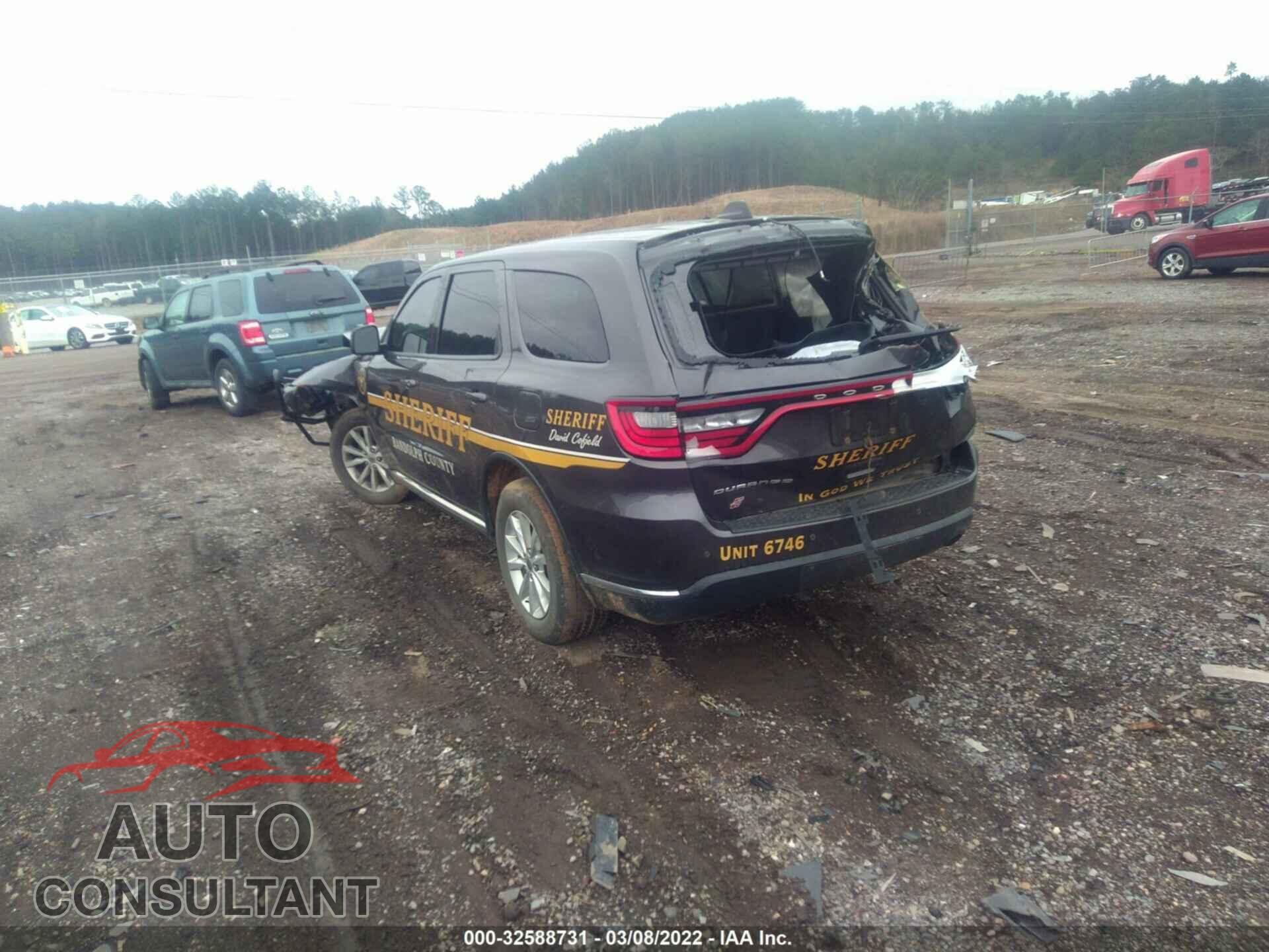 DODGE DURANGO 2020 - 1C4RDJFG9LC286746