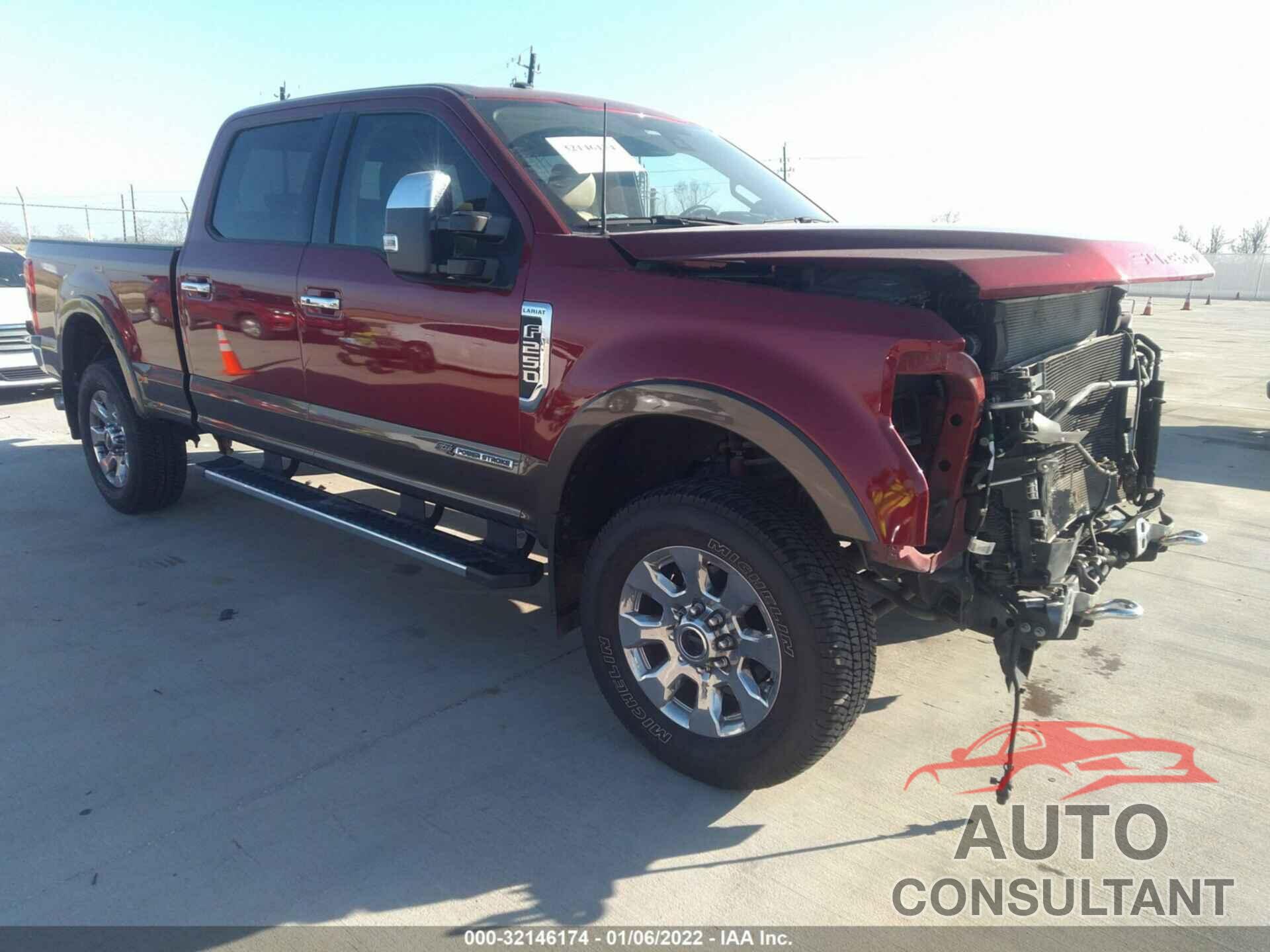 FORD SUPER DUTY F-250 SRW 2017 - 1FT7W2BT4HEC61825