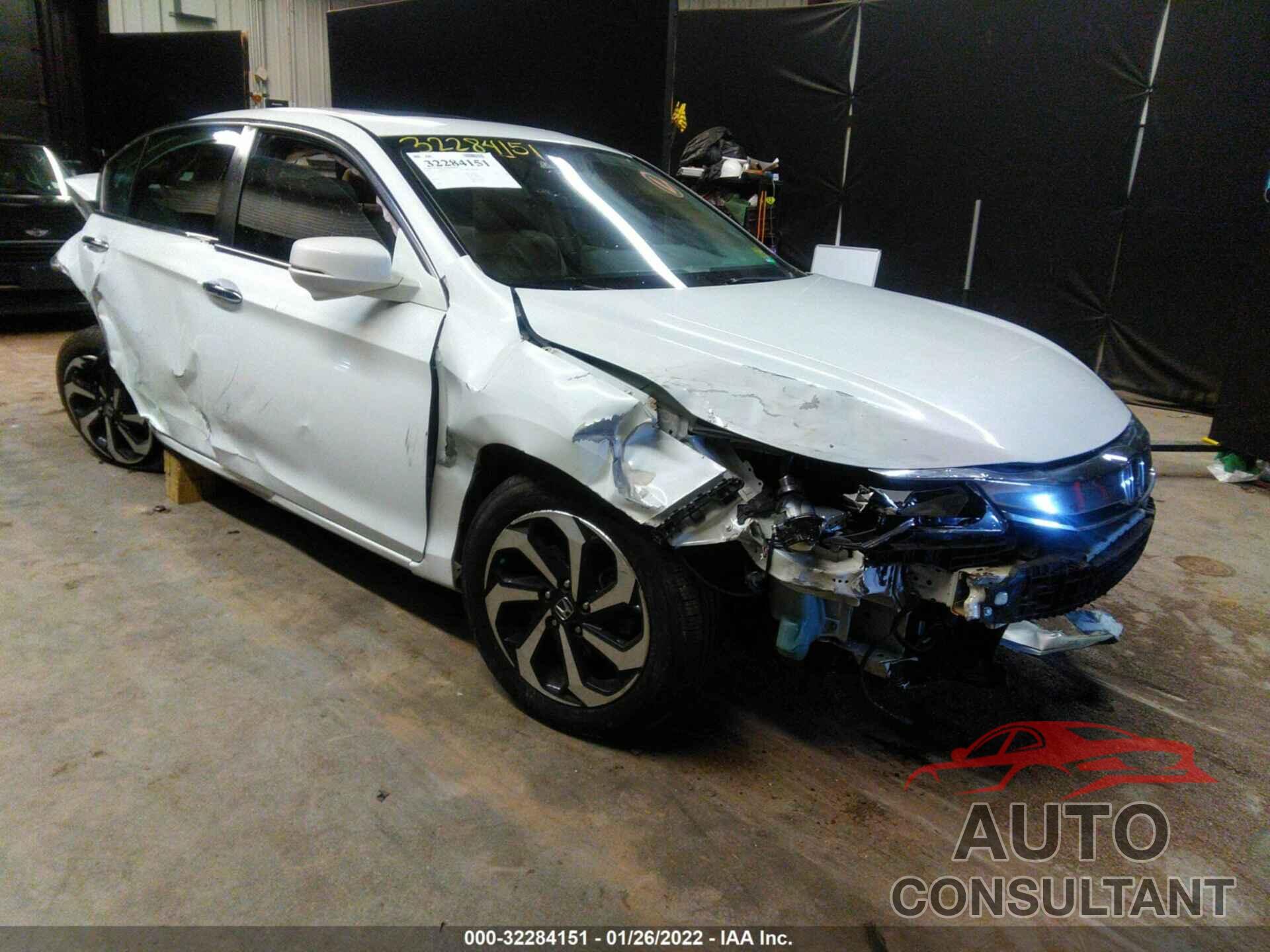 HONDA ACCORD SEDAN 2016 - 1HGCR2F92GA078287