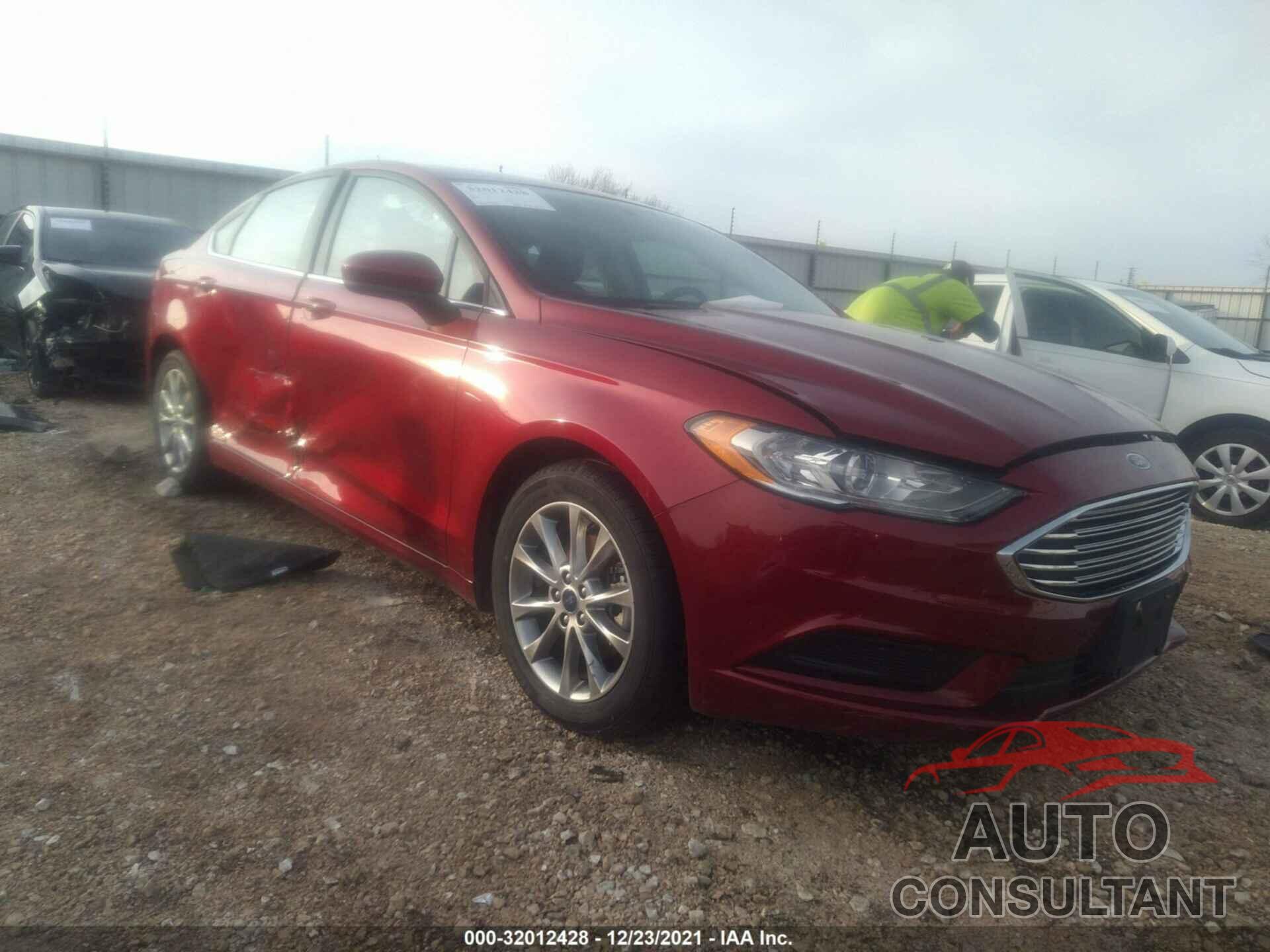FORD FUSION 2017 - 3FA6P0HD8HR336316