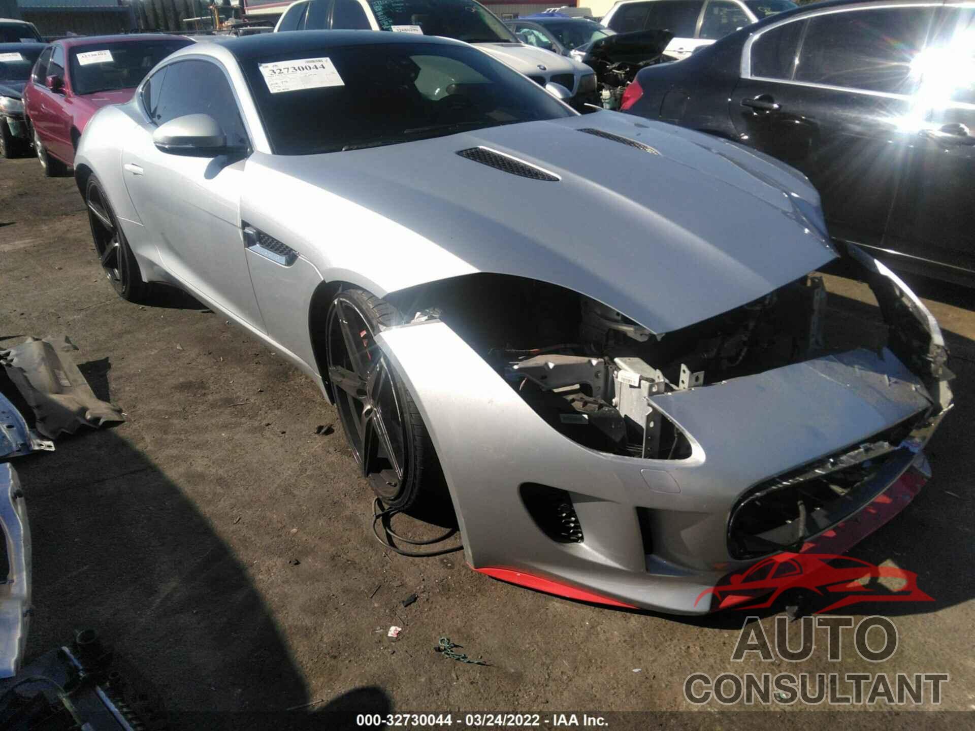 JAGUAR F-TYPE 2016 - SAJWA6BU0G8K22450