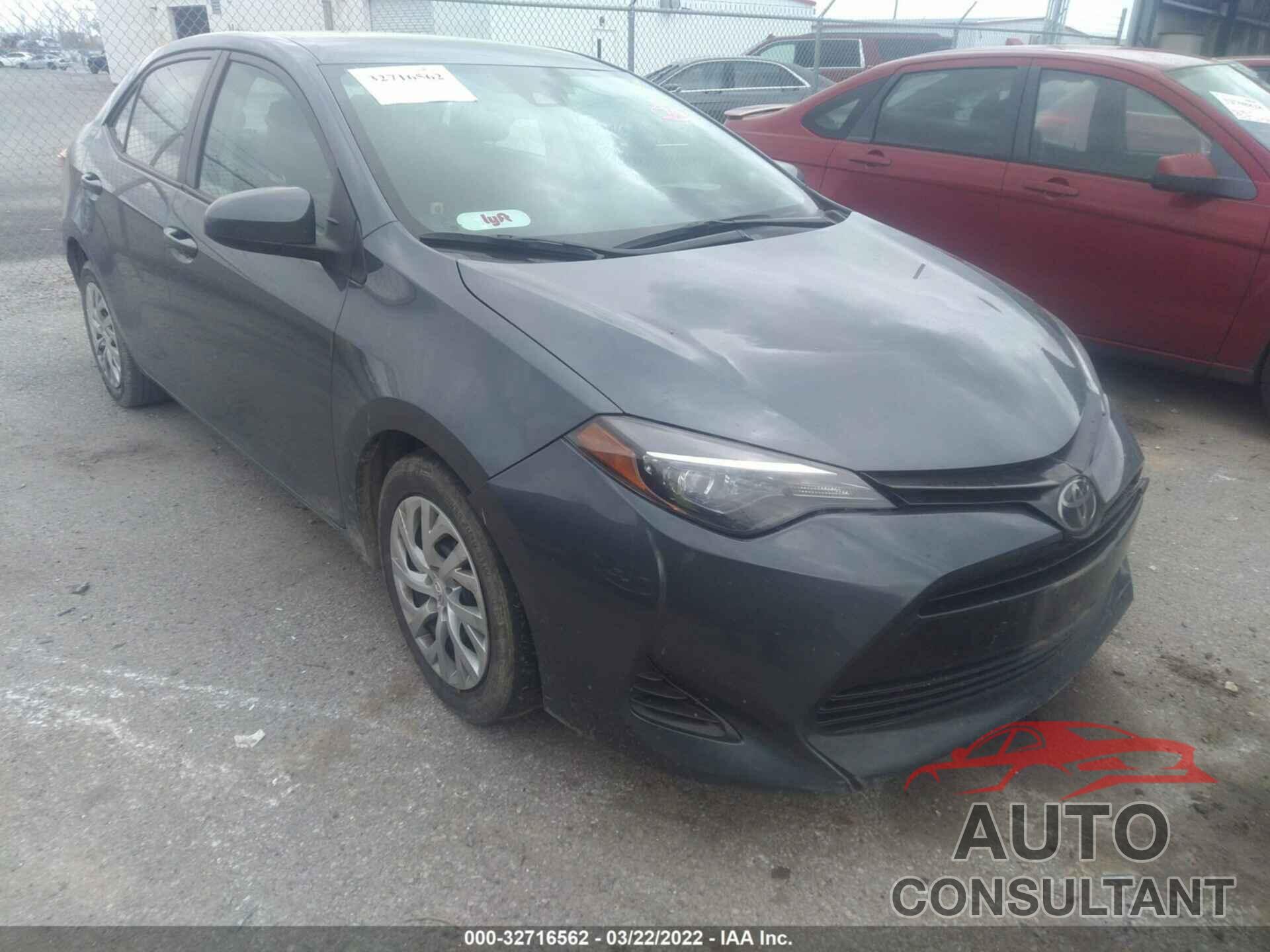 TOYOTA COROLLA 2019 - 2T1BURHE1KC240524