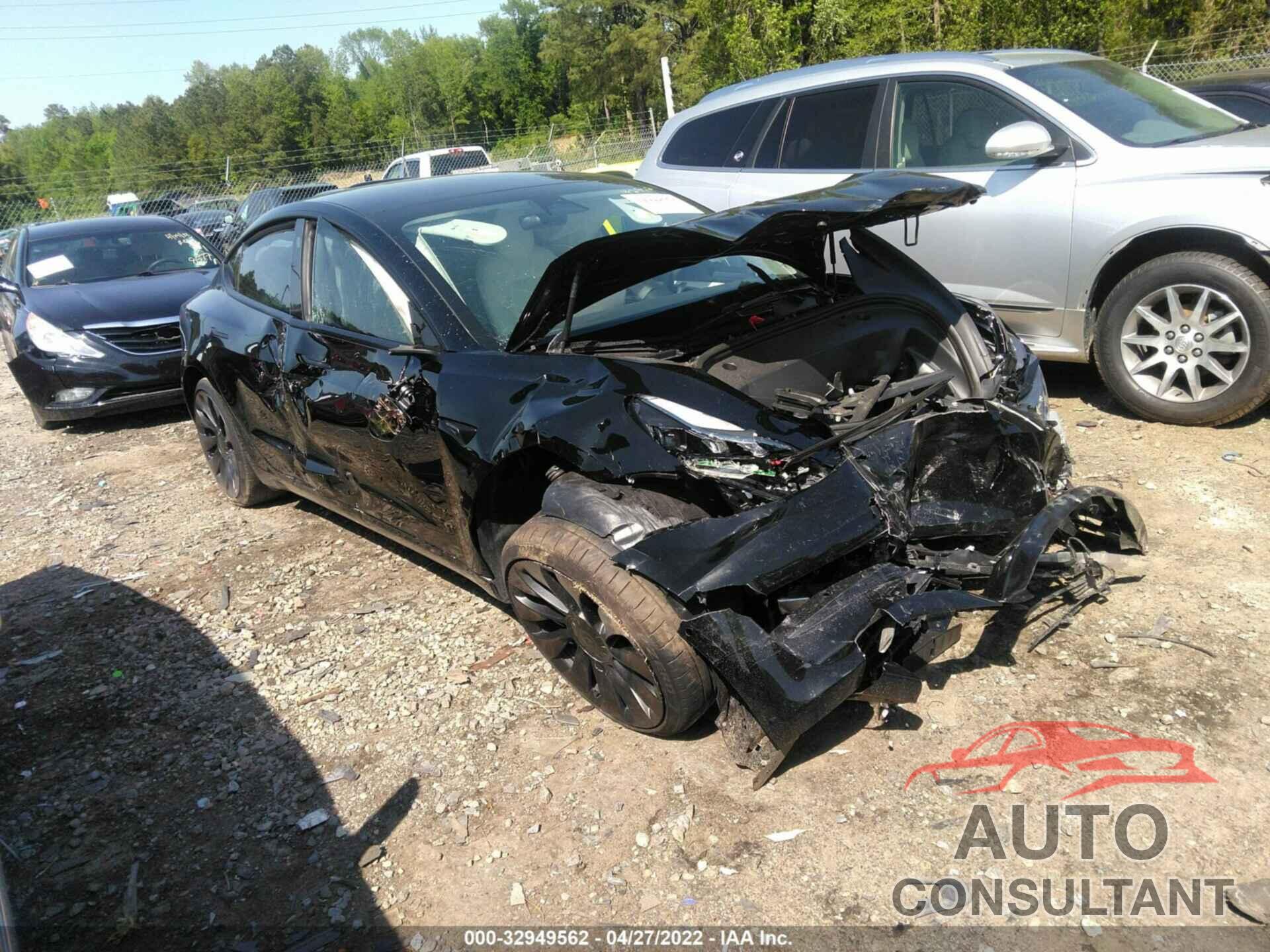 TESLA MODEL 3 2022 - 5YJ3E1EC5NF163257
