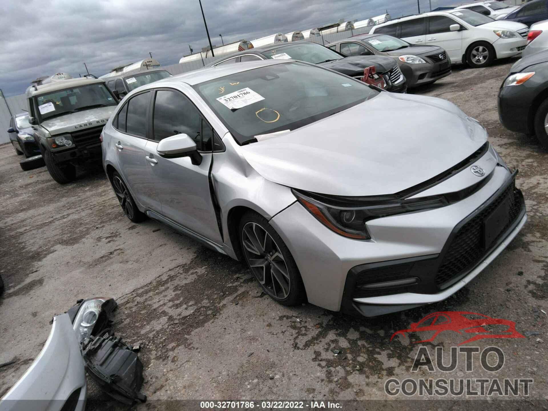 TOYOTA COROLLA 2020 - 5YFS4RCE0LP023474