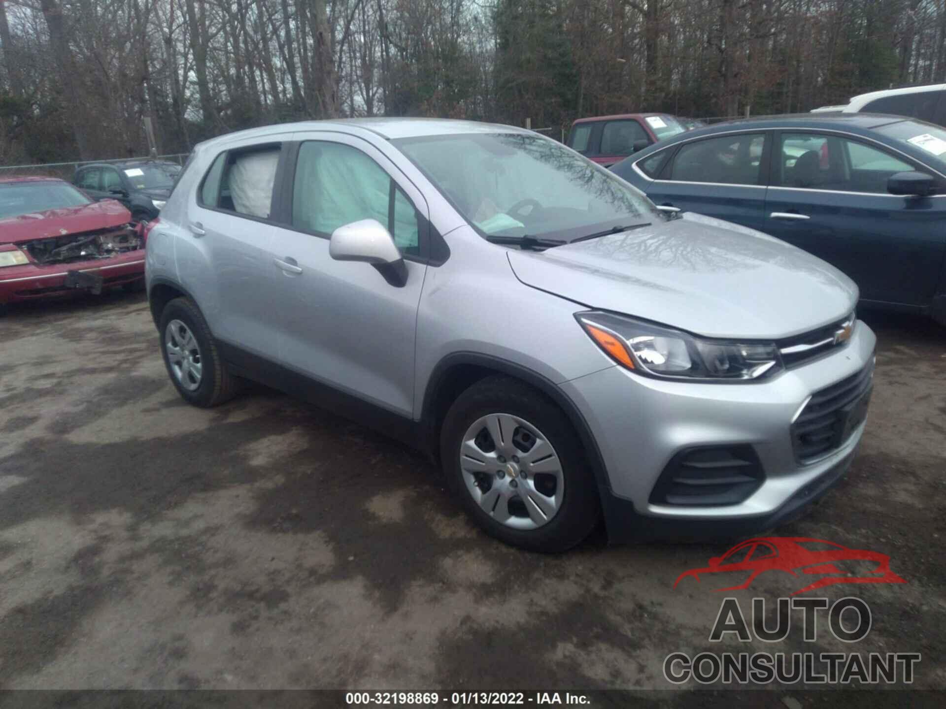 CHEVROLET TRAX 2017 - 3GNCJKSB3HL273234