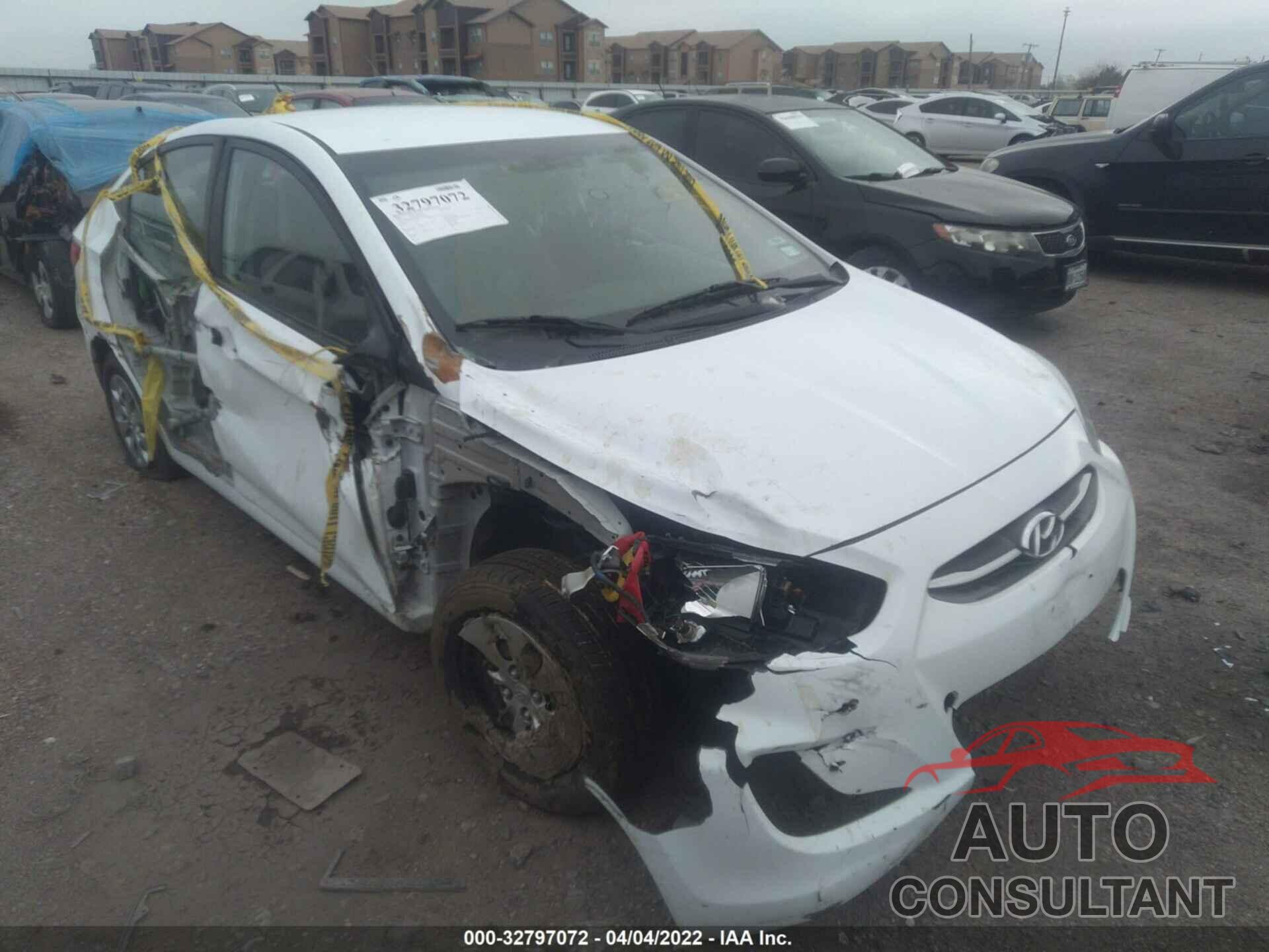 HYUNDAI ACCENT 2017 - KMHCT4AE8HU202106