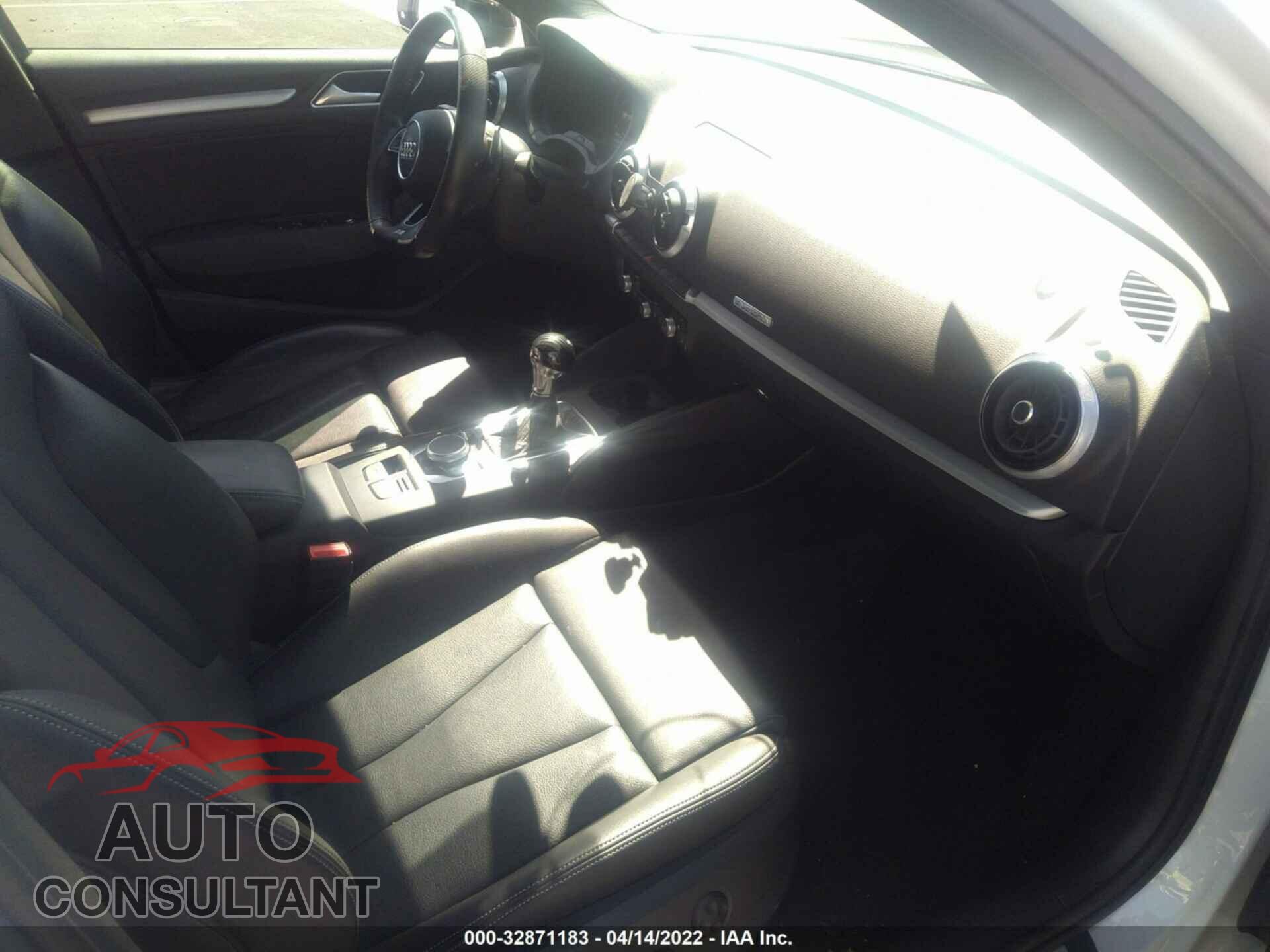 AUDI S3 2017 - WAUB1GFF6H1038748