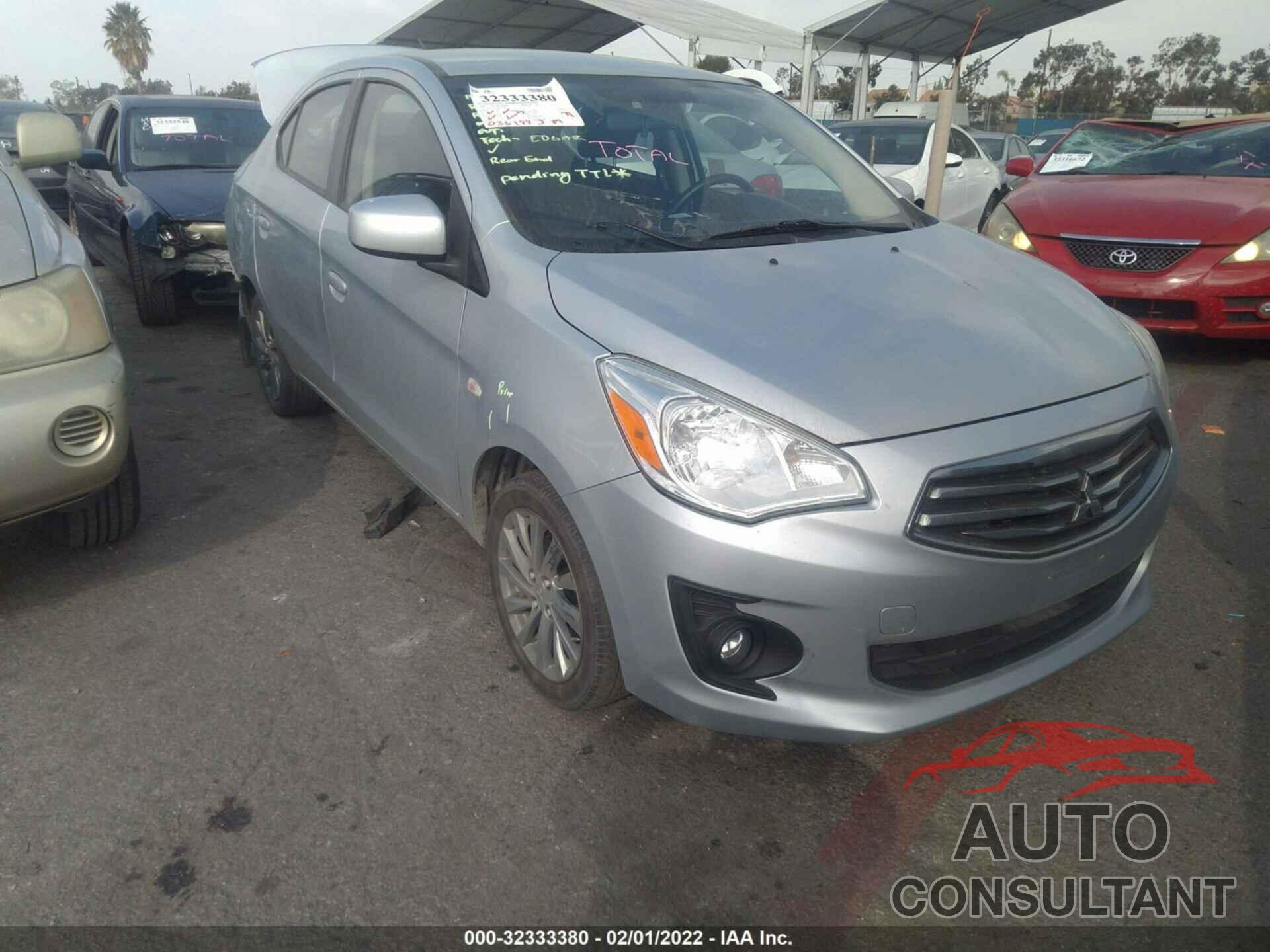 MITSUBISHI MIRAGE G4 2018 - ML32F3FJ7JHF02795