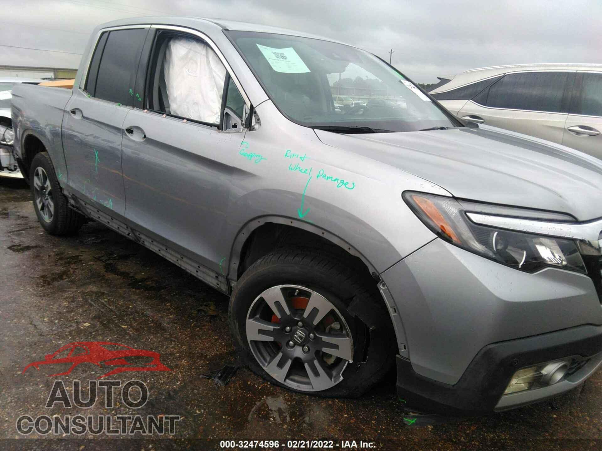 HONDA RIDGELINE 2019 - 5FPYK3F76KB006223