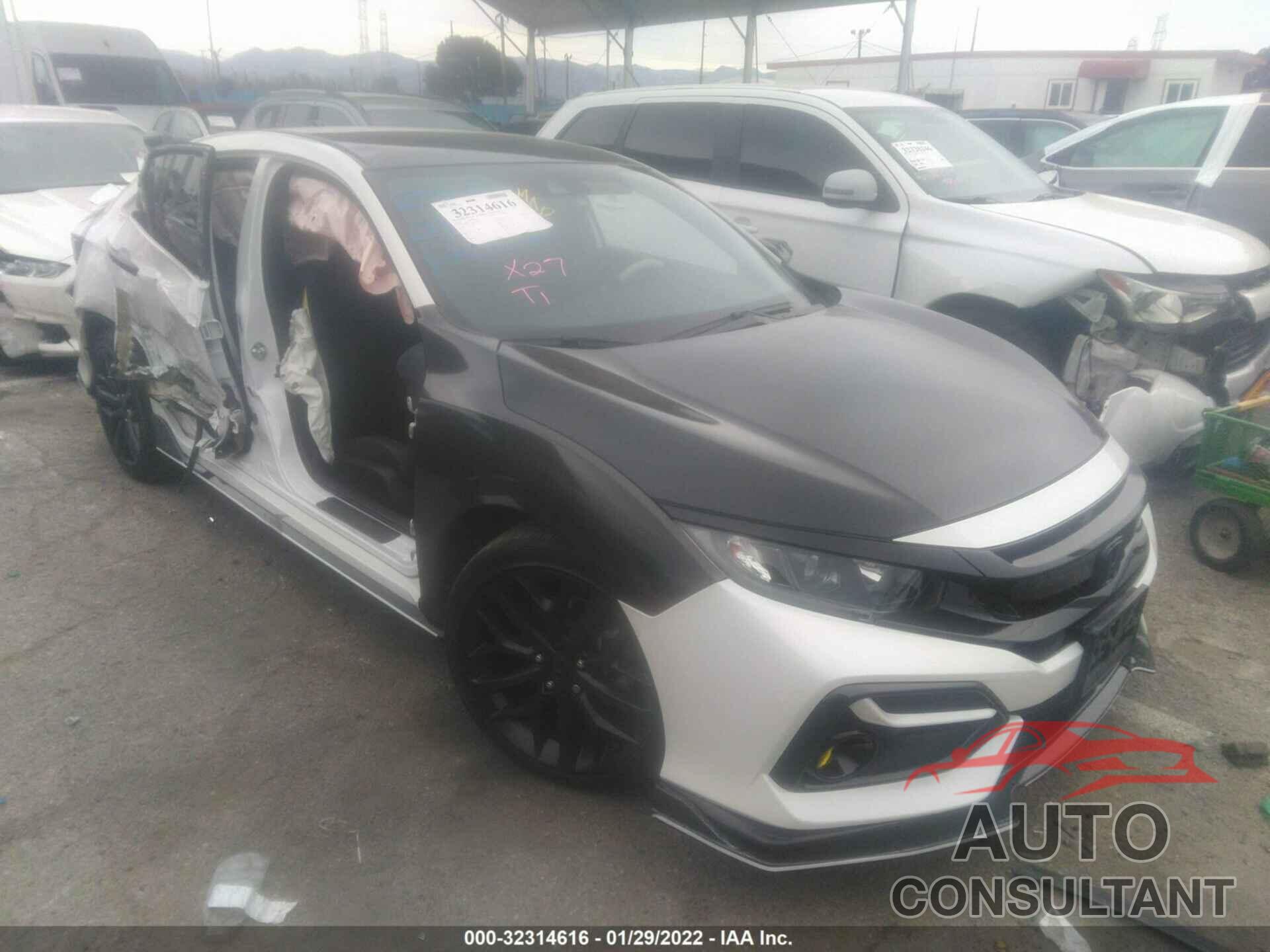 HONDA CIVIC HATCHBACK 2020 - SHHFK7H45LU411242