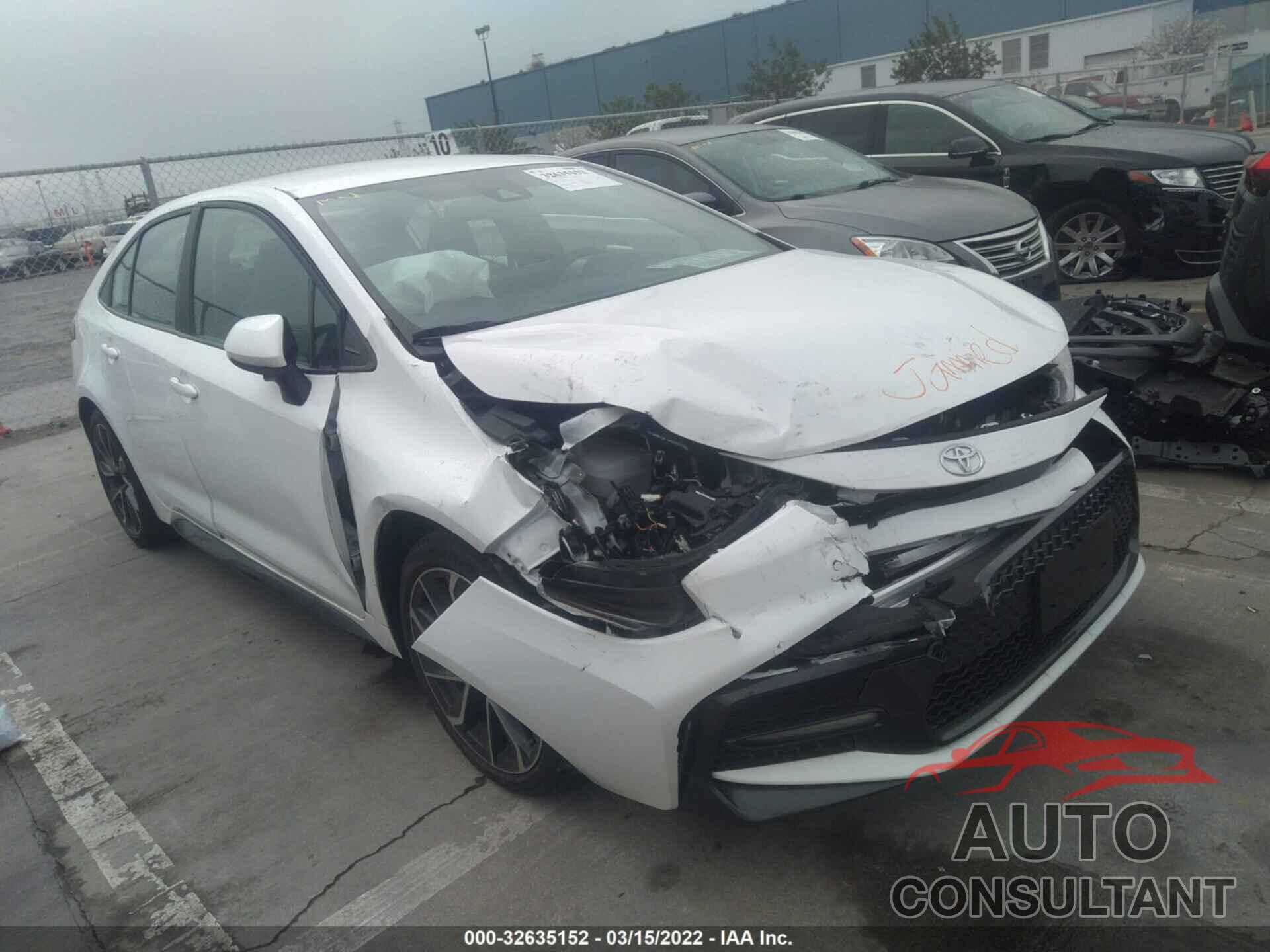 TOYOTA COROLLA 2020 - 5YFS4RCE3LP034646