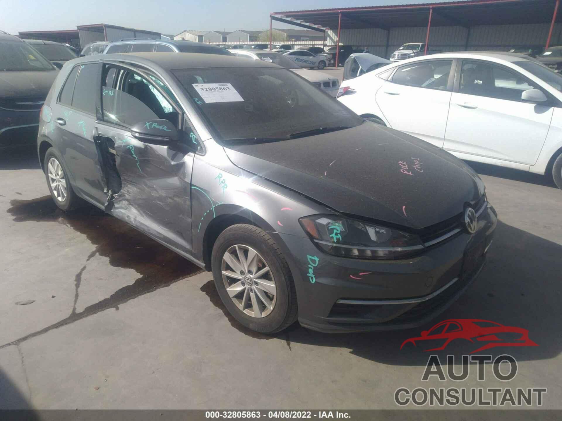 VOLKSWAGEN GOLF 2019 - 3VWG57AU8KM012873