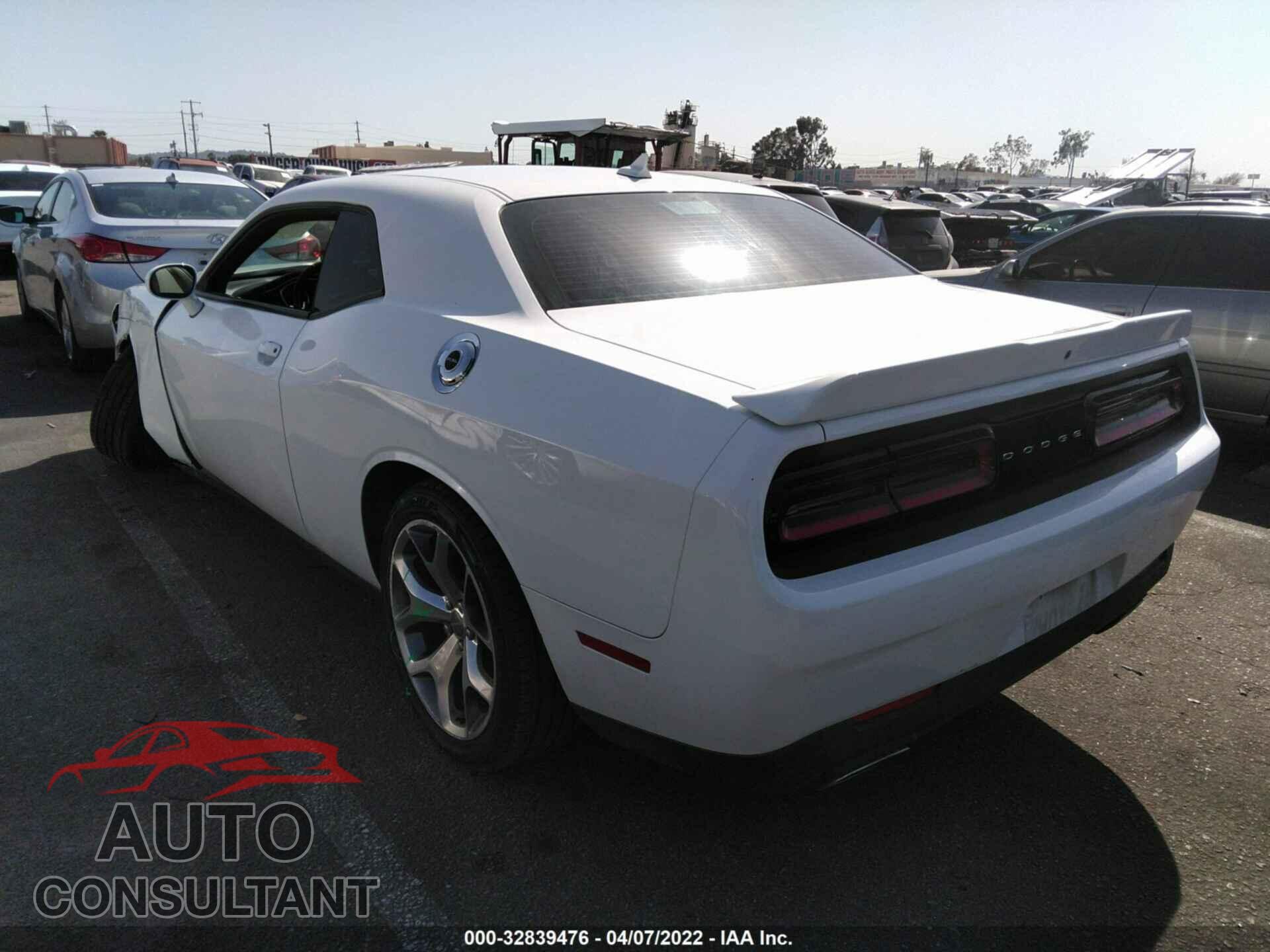 DODGE CHALLENGER 2016 - 2C3CDZAGXGH349971