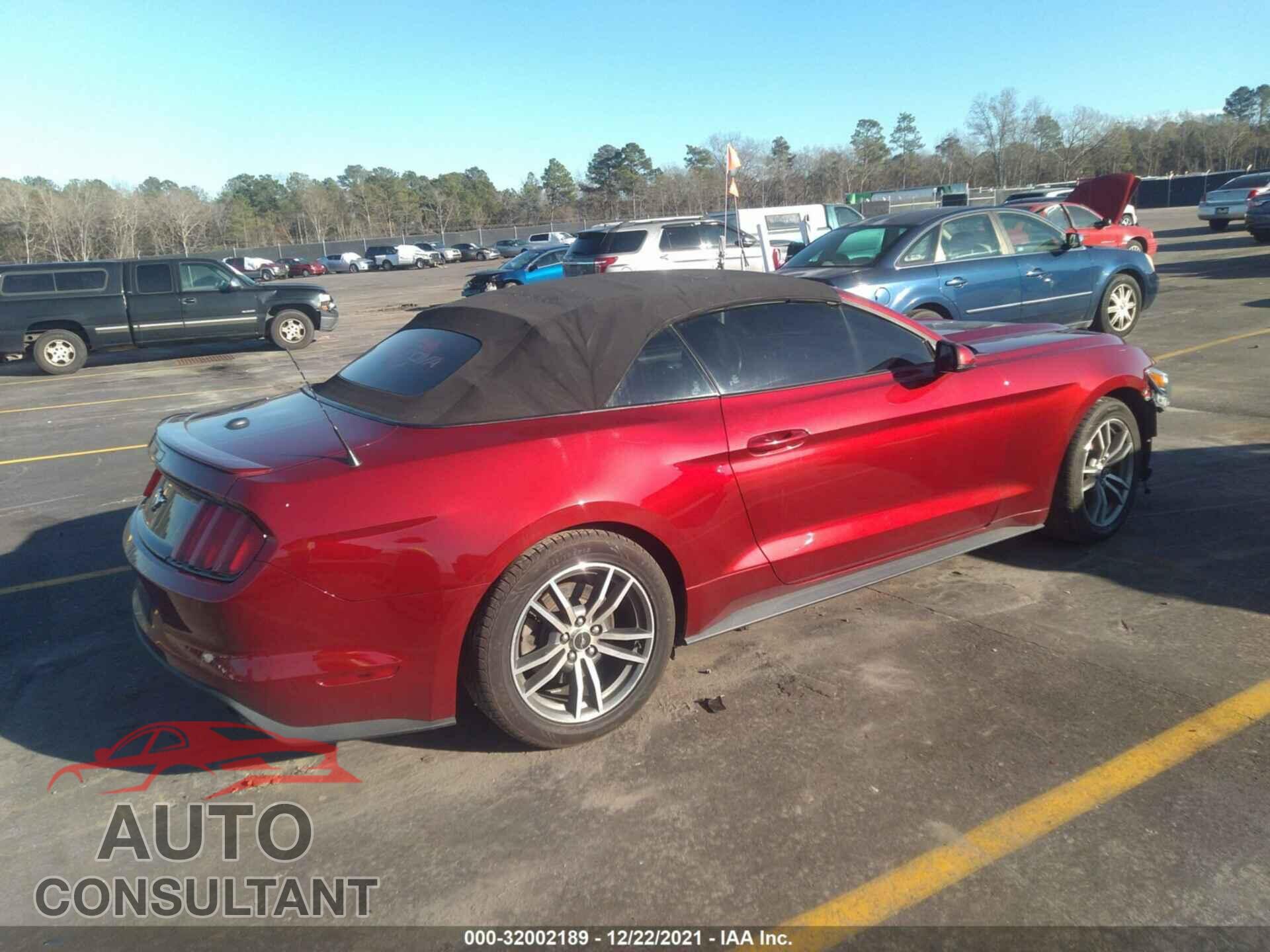 FORD MUSTANG 2016 - 1FATP8UH9G5221932
