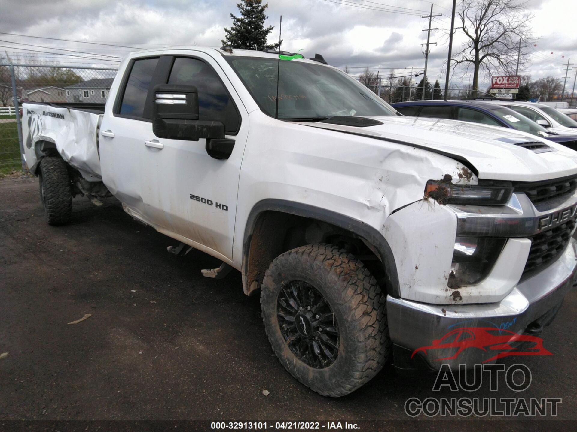 CHEVROLET SILVERADO 2500HD 2022 - 1GC5YNE77NF102188