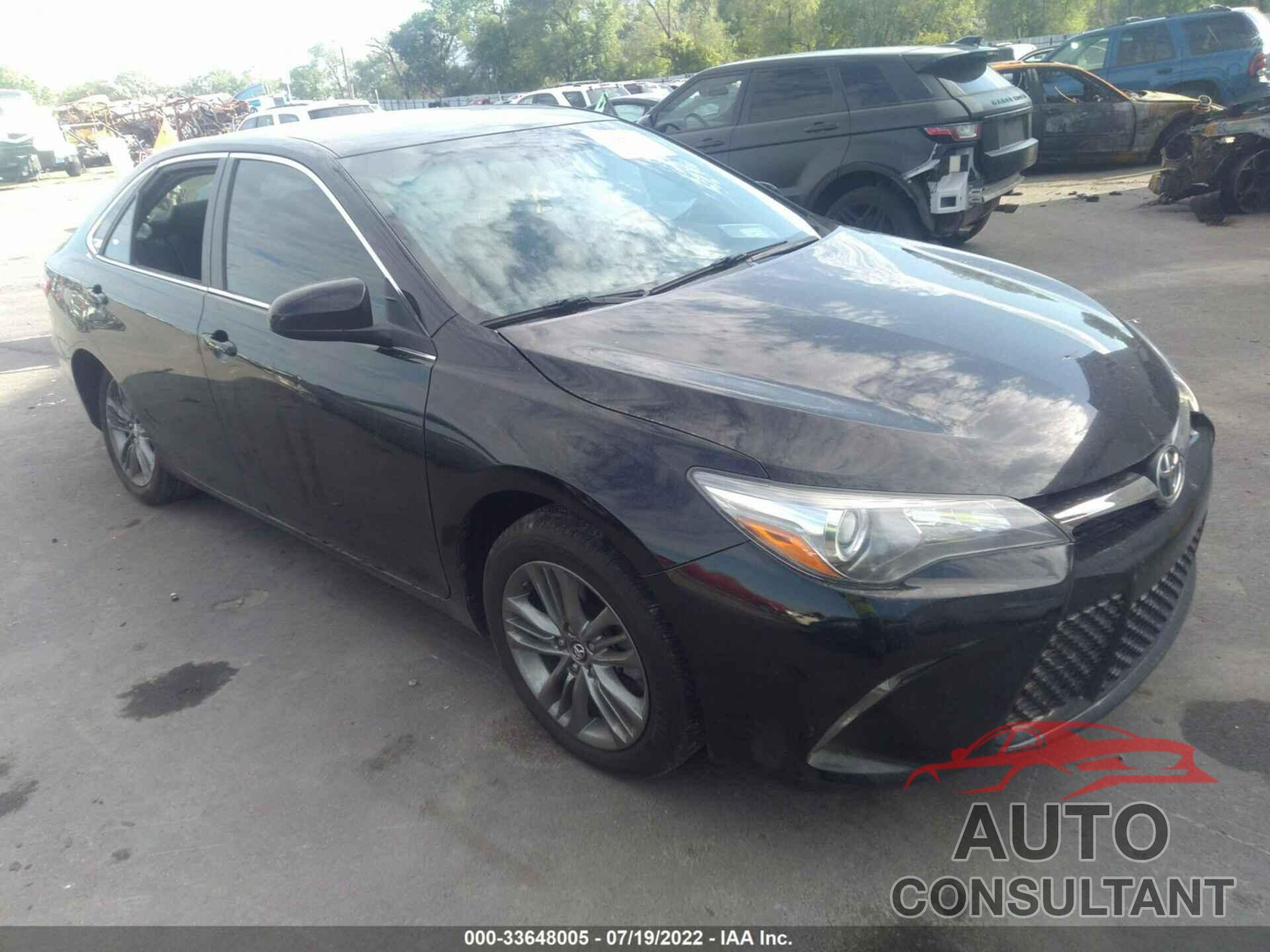 TOYOTA CAMRY 2017 - 4T1BF1FK4HU662878