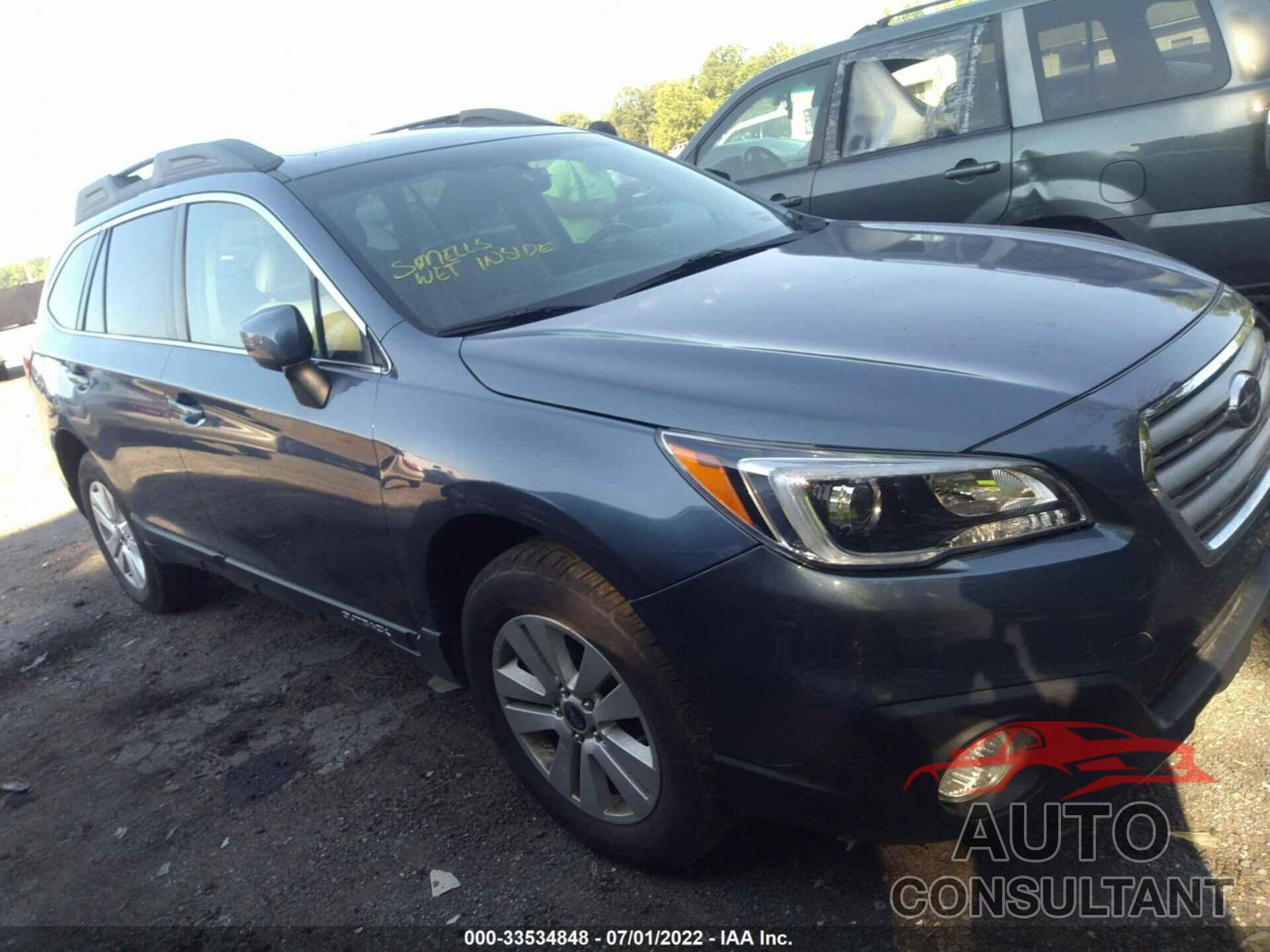 SUBARU OUTBACK 2016 - 4S4BSADC6G3321381