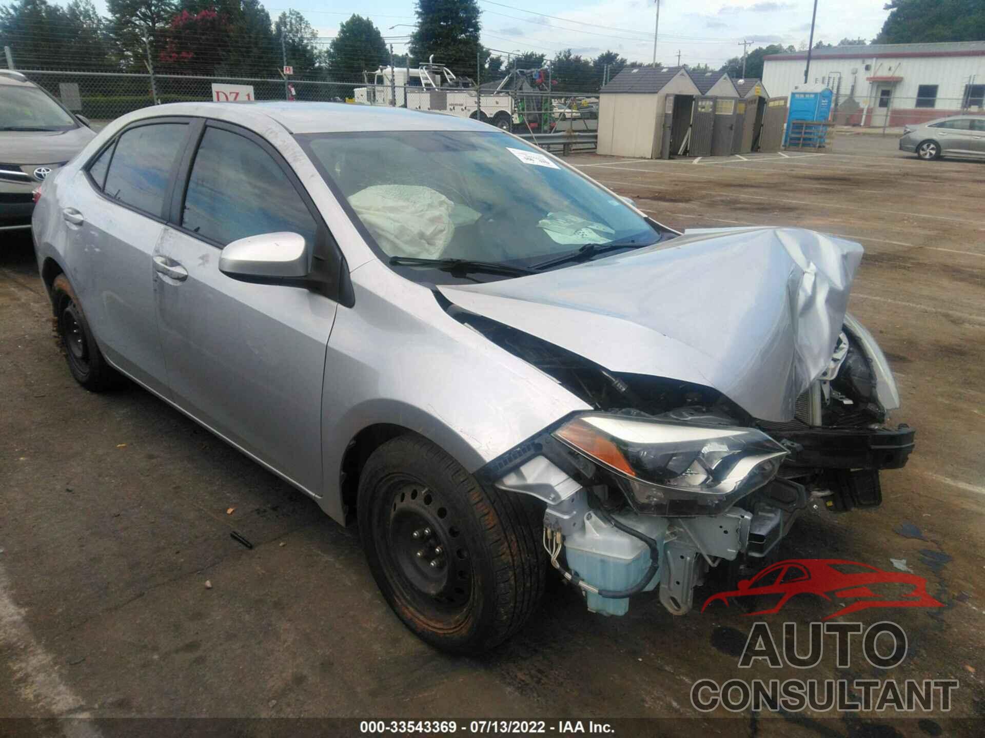 TOYOTA COROLLA 2016 - 2T1BURHE3GC542808