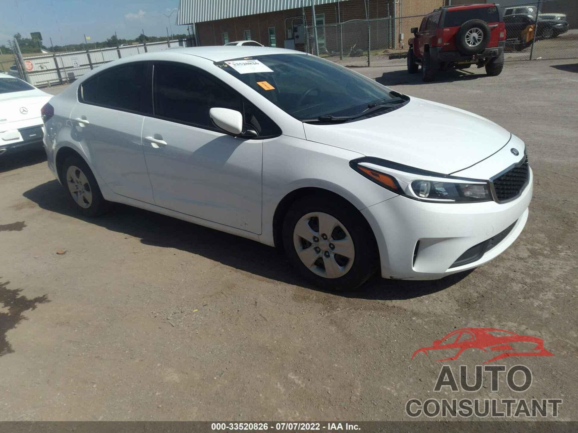 KIA FORTE 2017 - 3KPFK4A70HE022610