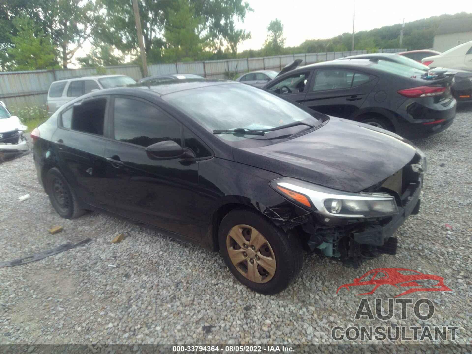 KIA FORTE 2018 - 3KPFK4A71JE225740