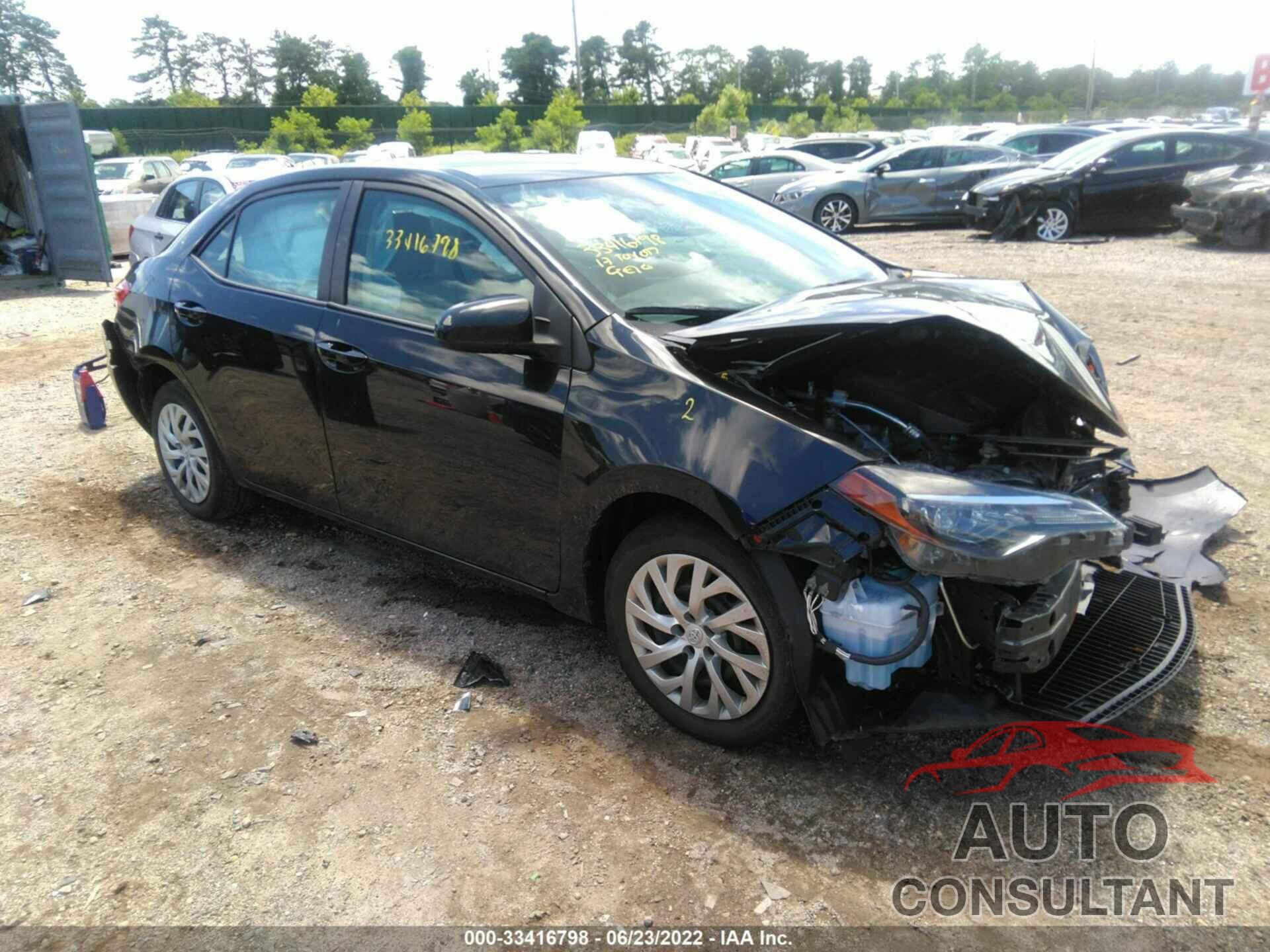TOYOTA COROLLA 2017 - 2T1BURHE2HC939055