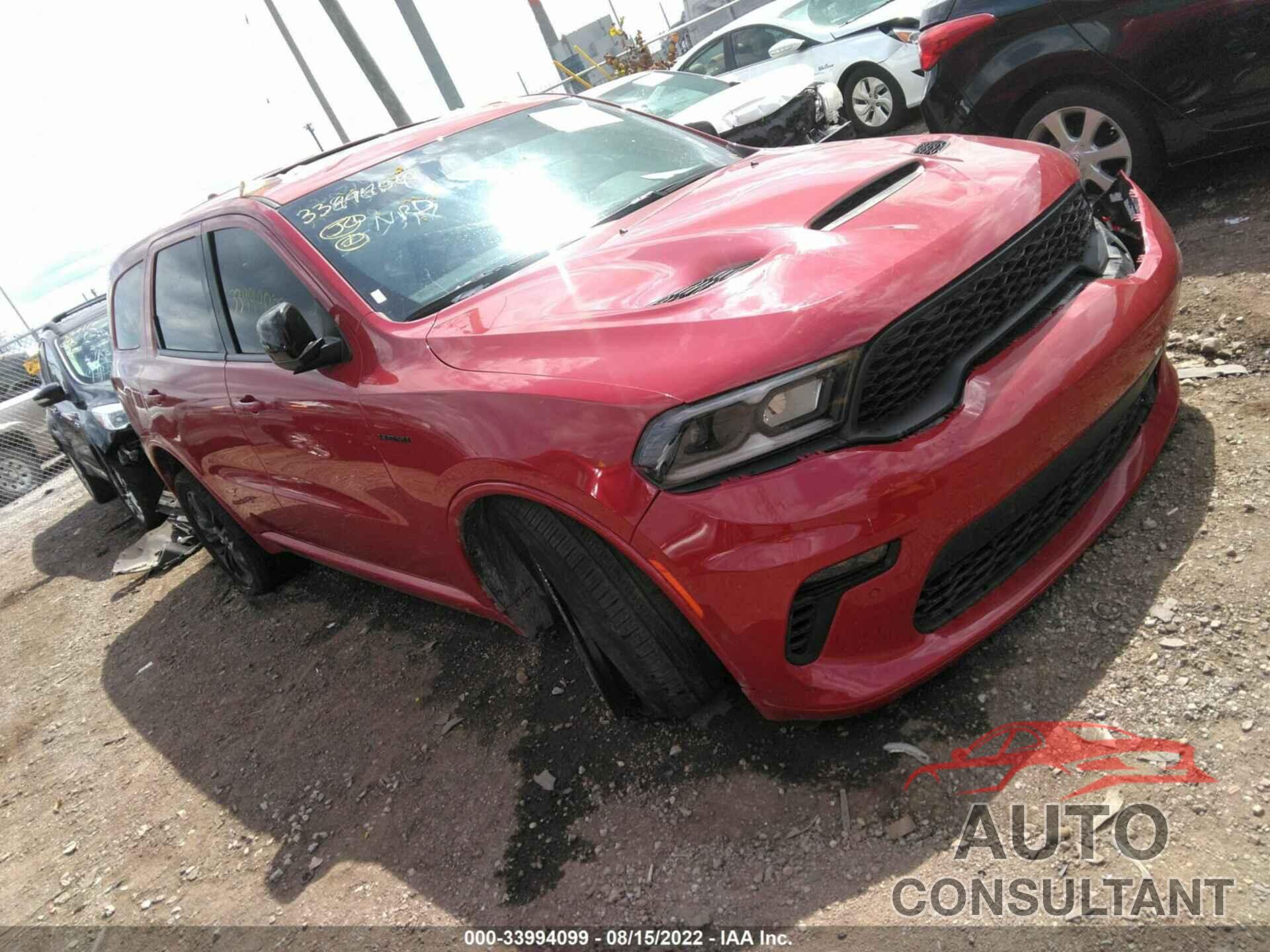 DODGE DURANGO 2021 - 1C4SDJCTXMC557317