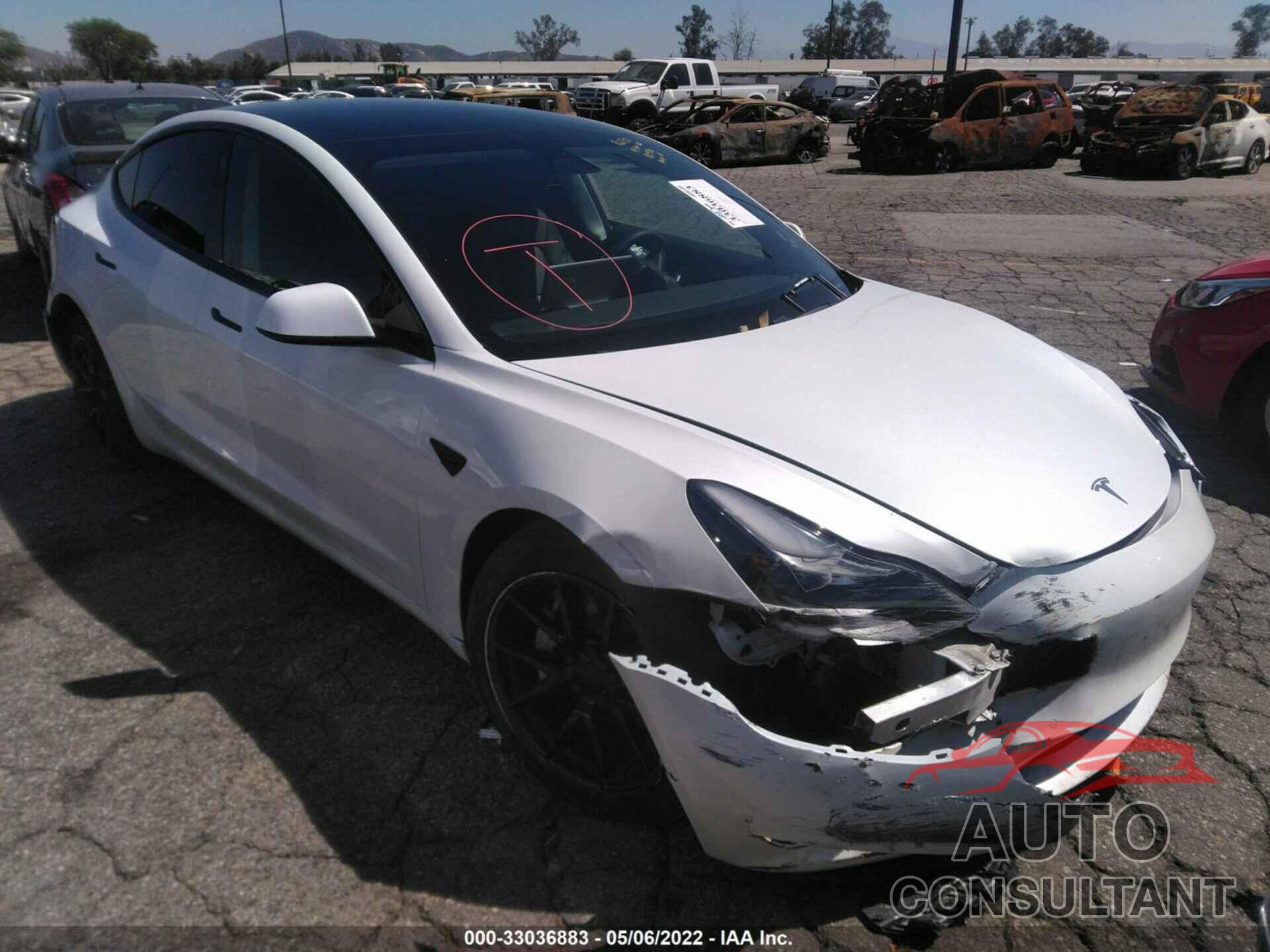 TESLA MODEL 3 2021 - 5YJ3E1EA2MF874217