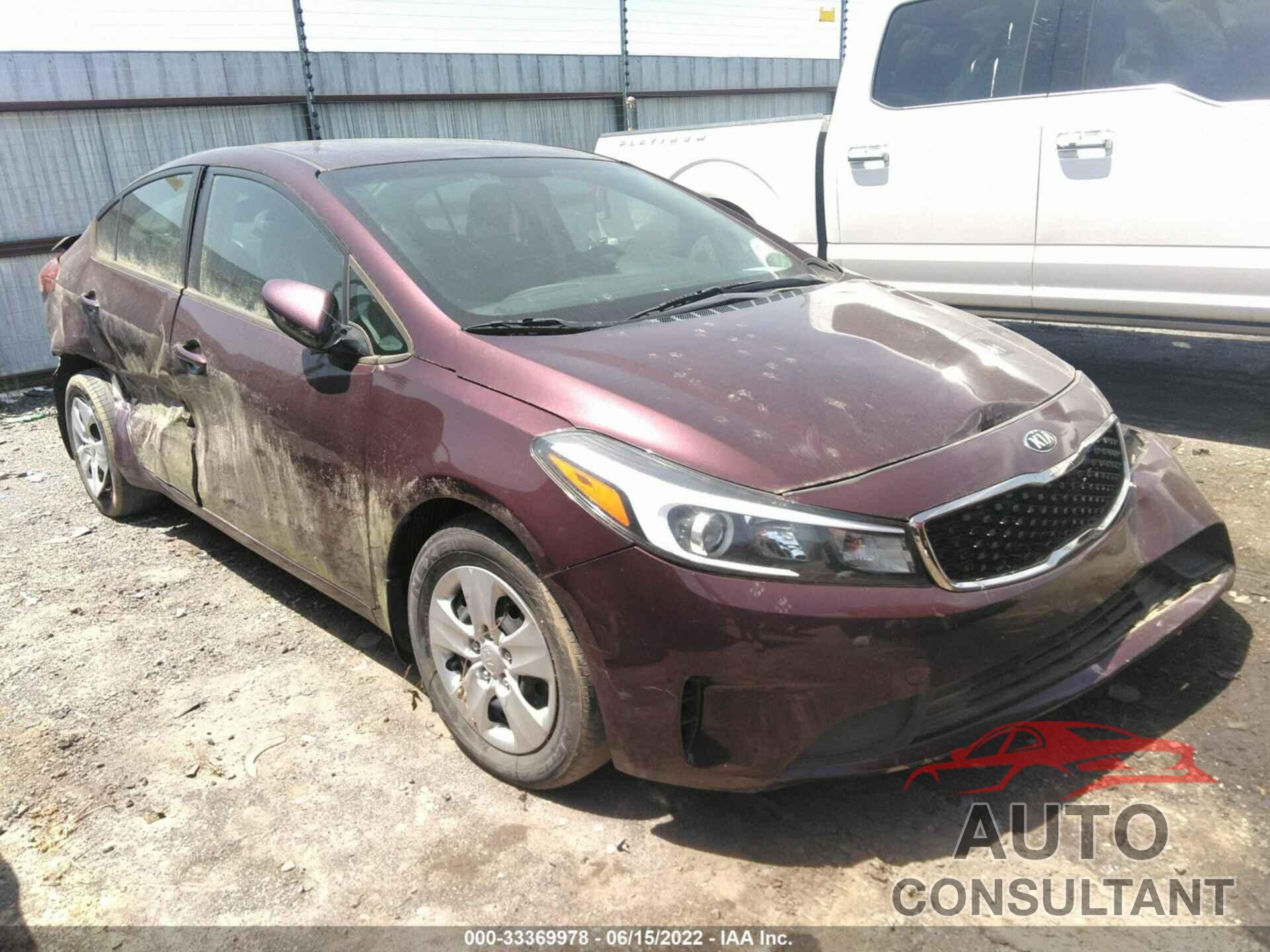 KIA FORTE 2017 - 3KPFL4A75HE128029