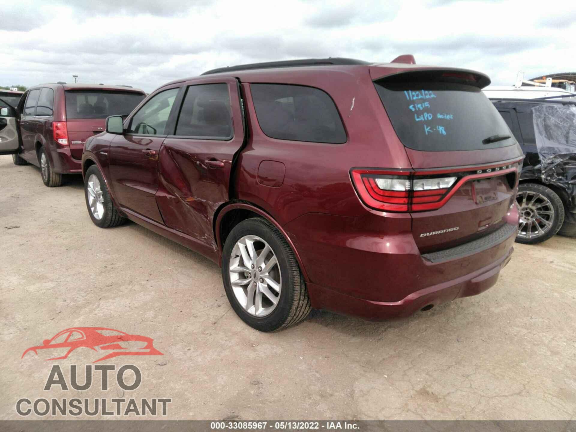 DODGE DURANGO 2021 - 1C4SDHCT2MC715495