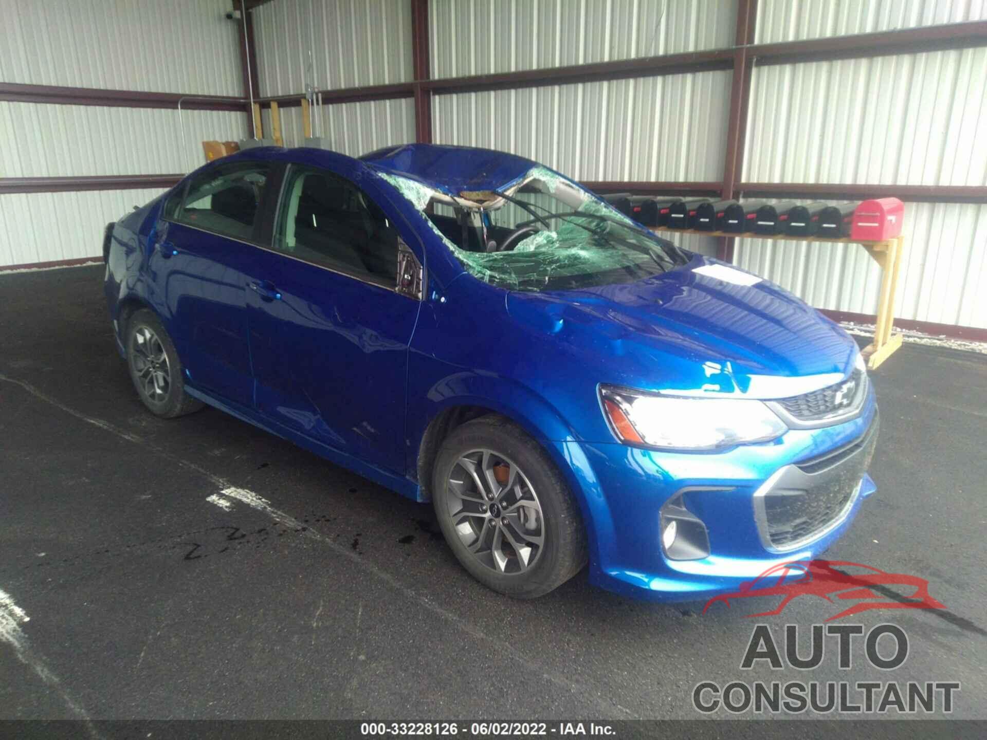 CHEVROLET SONIC 2020 - 1G1JD5SB1L4140293