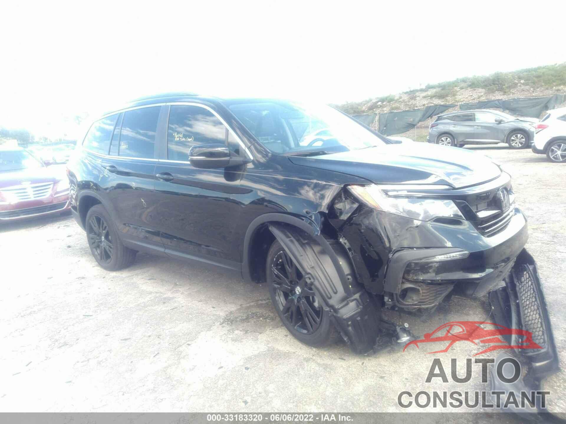 HONDA PILOT 2021 - 5FNYF5H20MB007915
