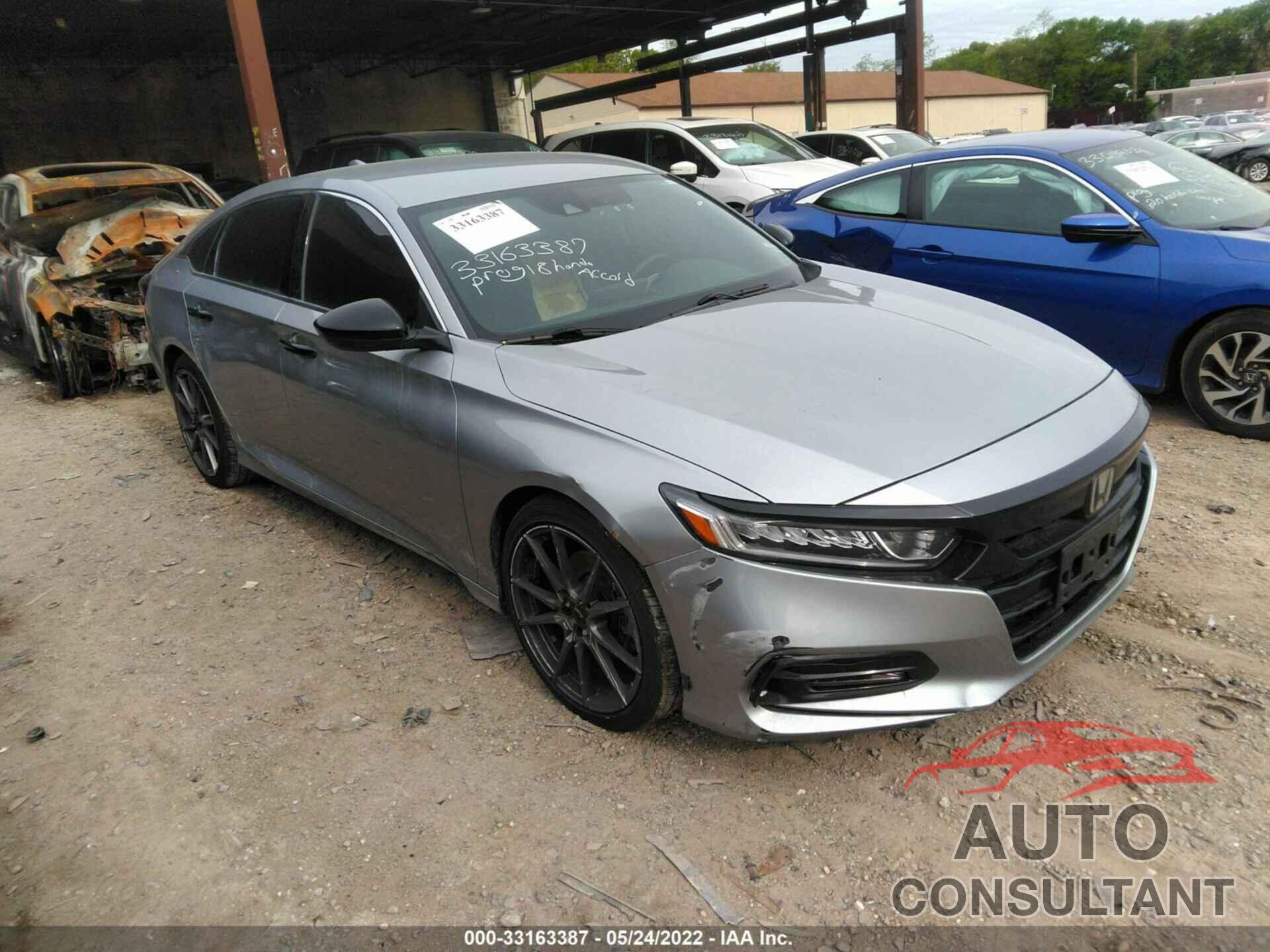 HONDA ACCORD SEDAN 2018 - 1HGCV1F34JA078154